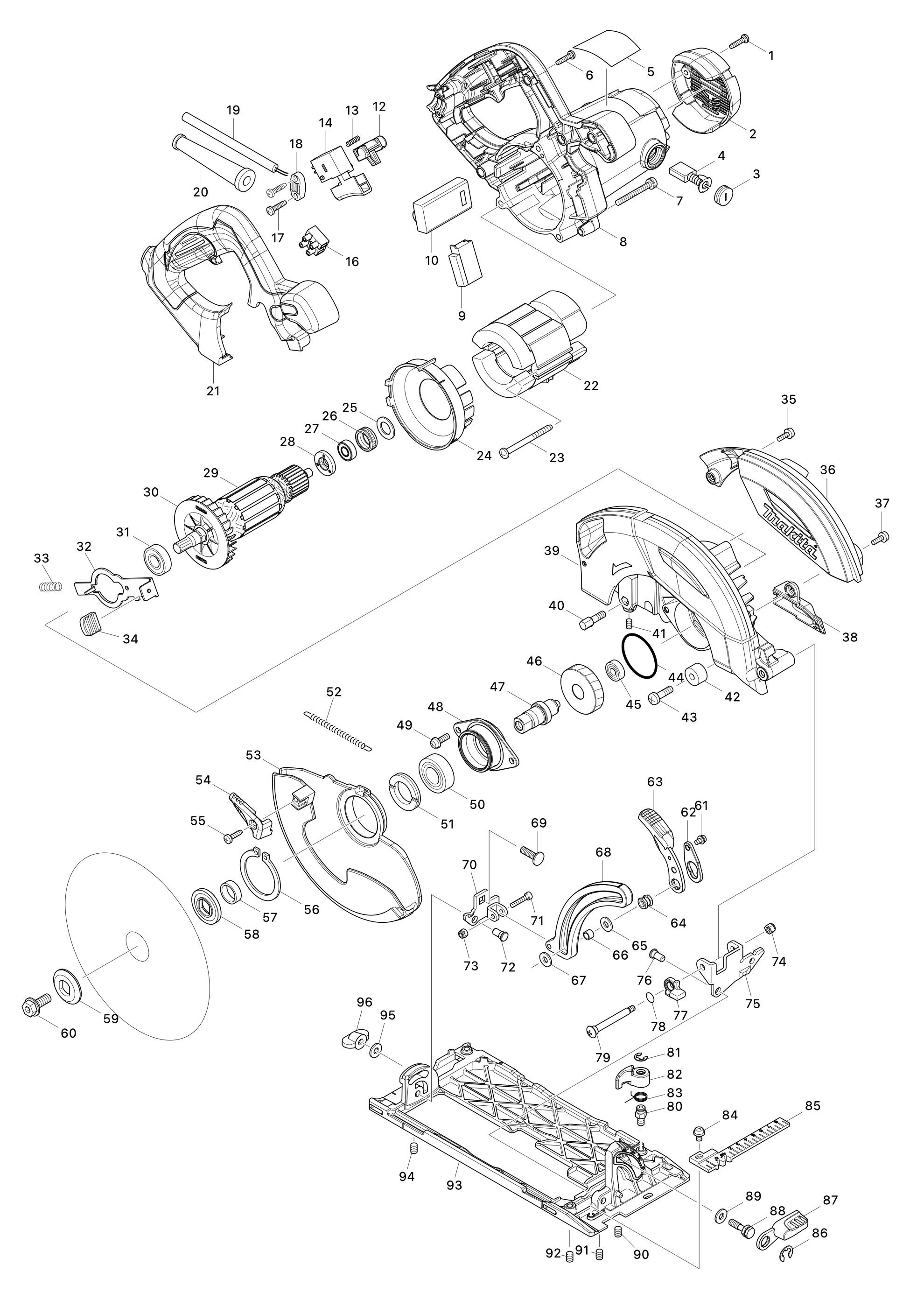 Handkreissäge Hs7101