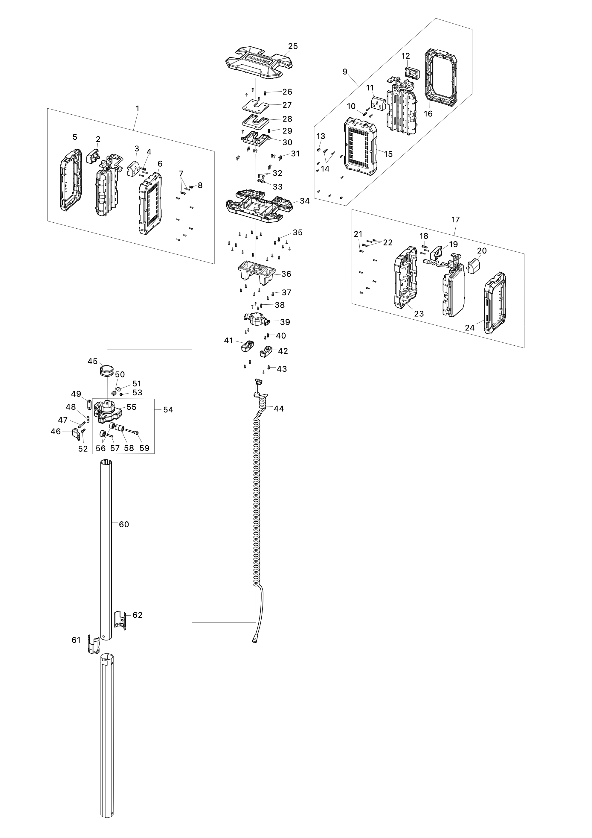 Akku-led-baustrahler Ml014g – Seite 1