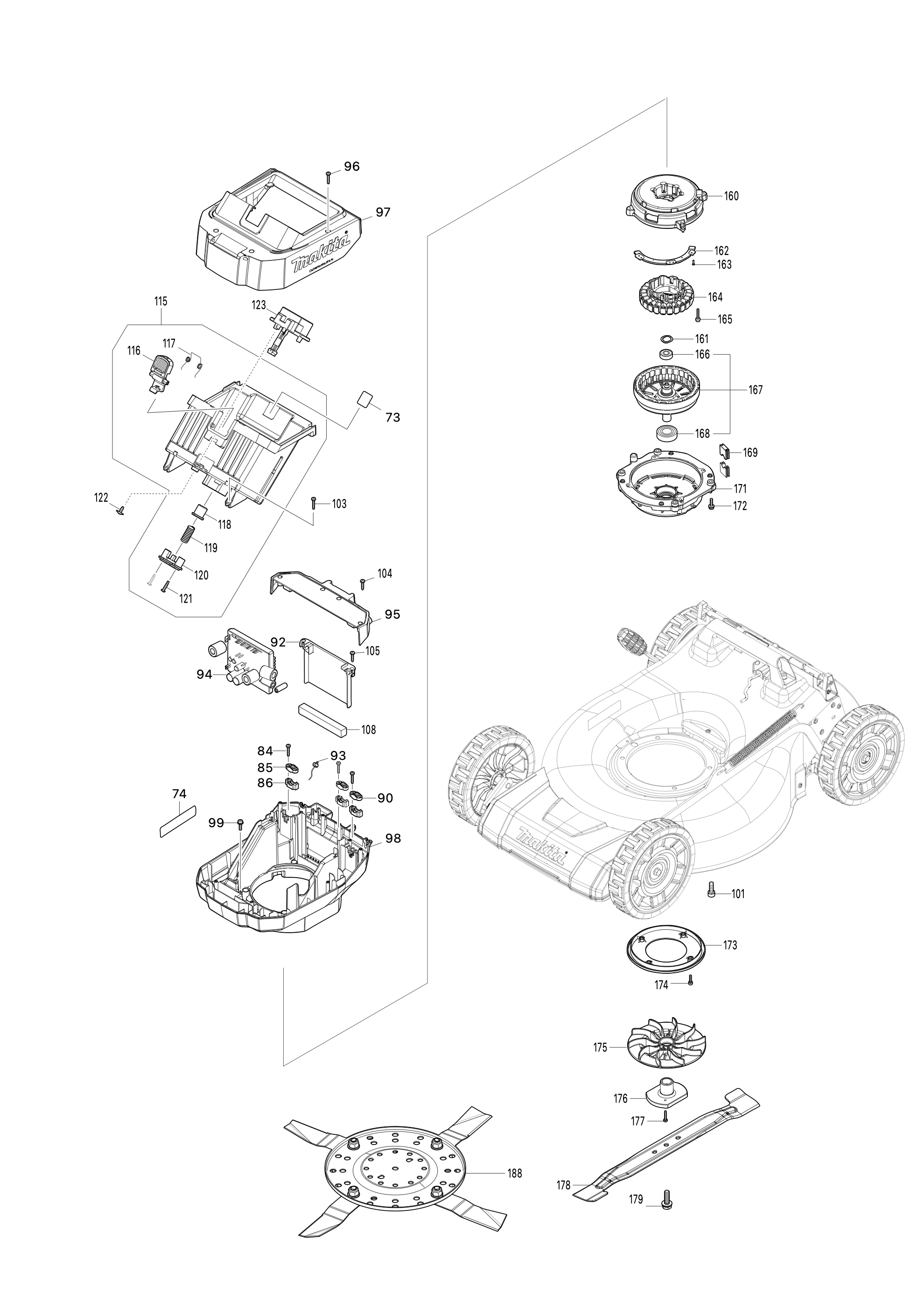 Akku-rasenmäher Lm004j – Seite 2