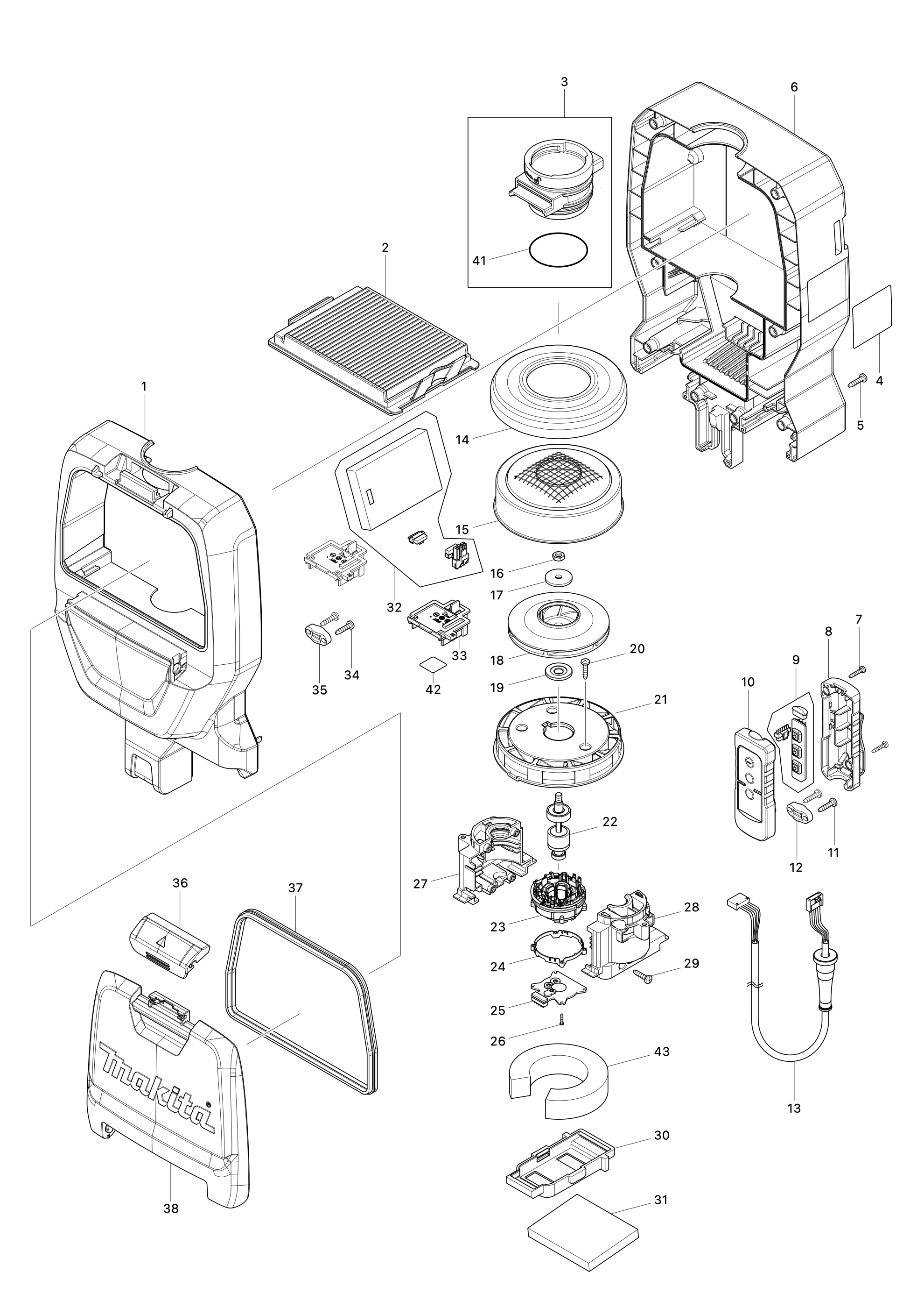 Akku-rucksackstaubsauger Dvc261 – Seite 1