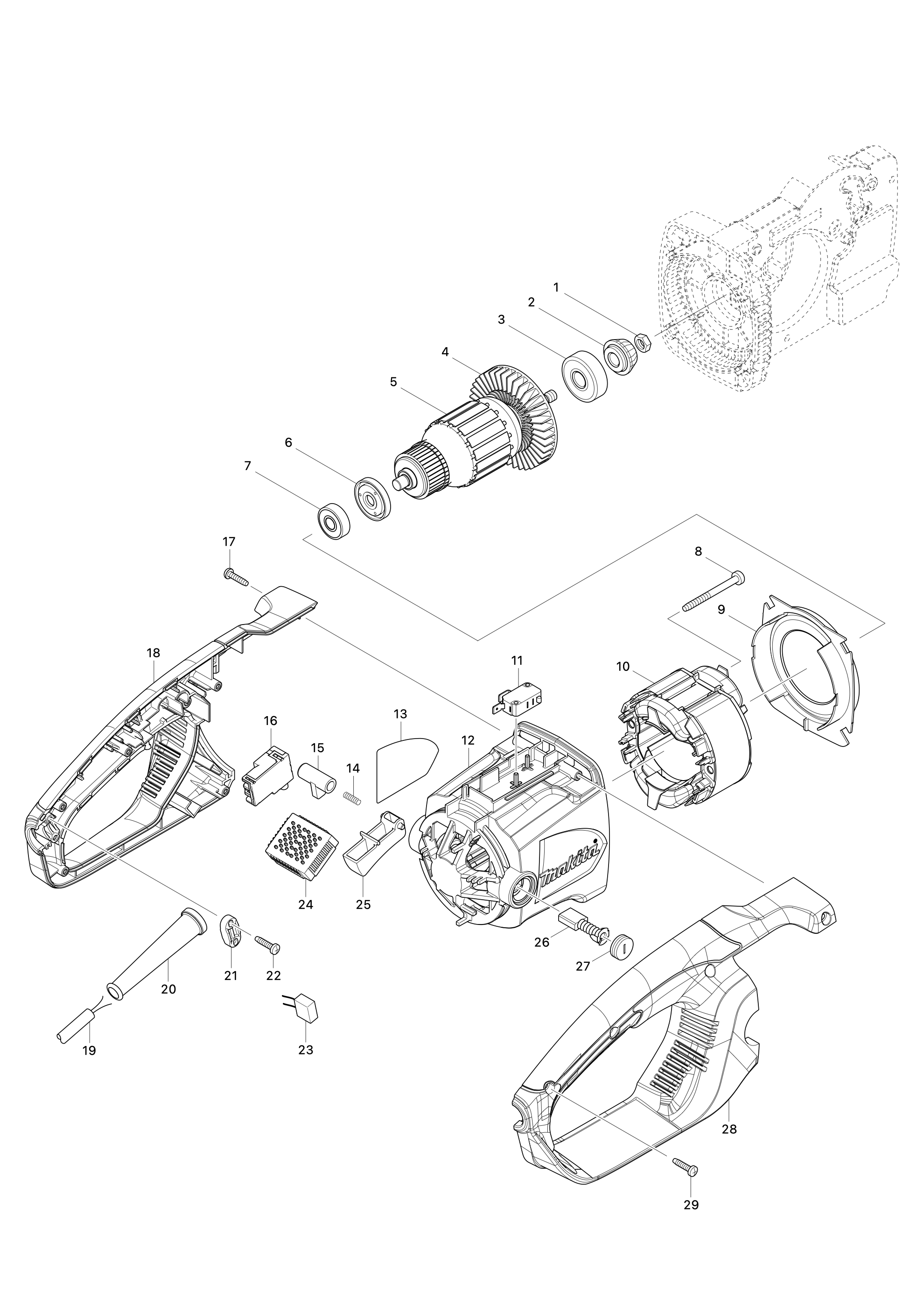 Elektro-kettensäge Uc4051a – Seite 1
