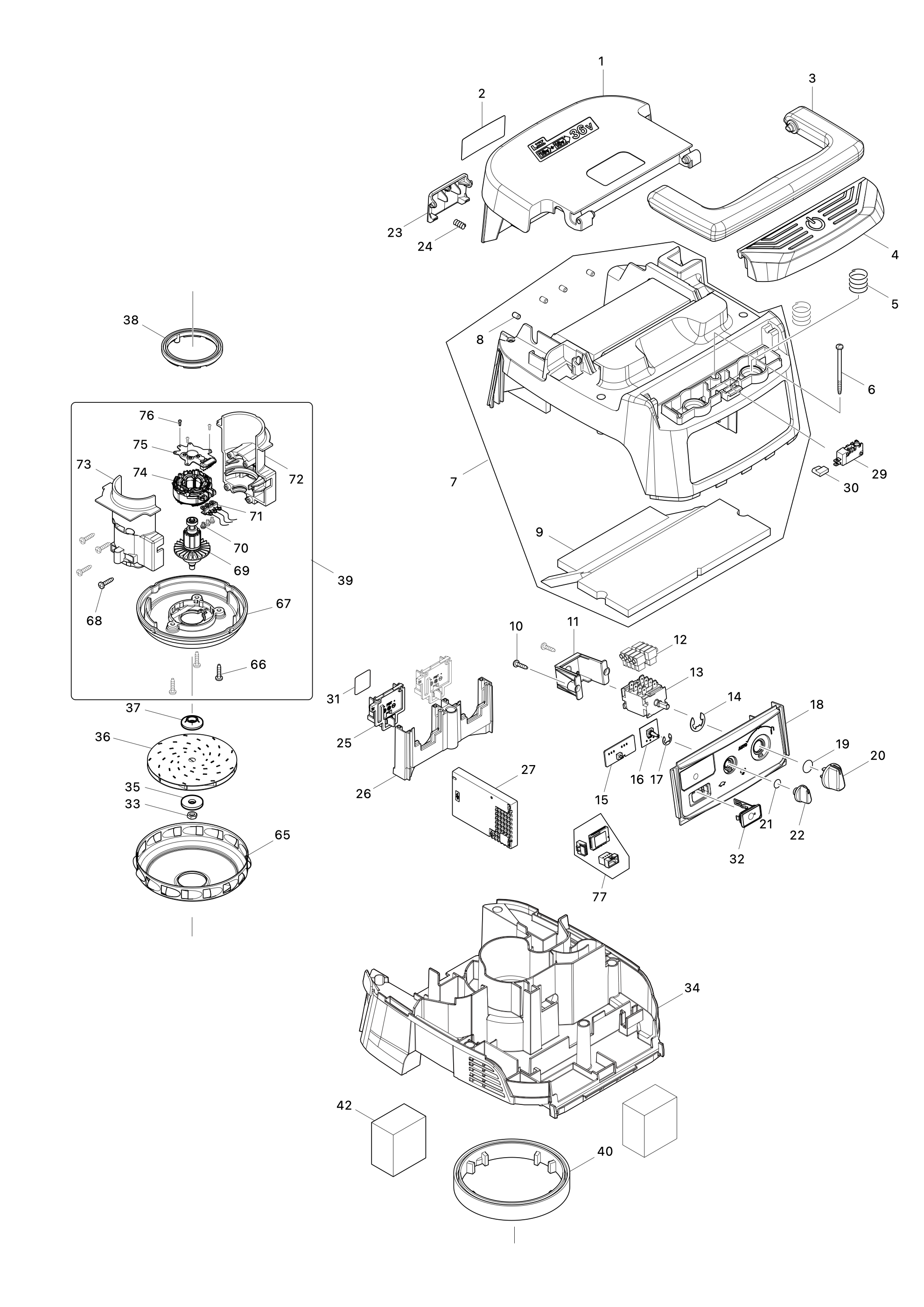 Akku-staubsauger Dvc157l – Seite 1