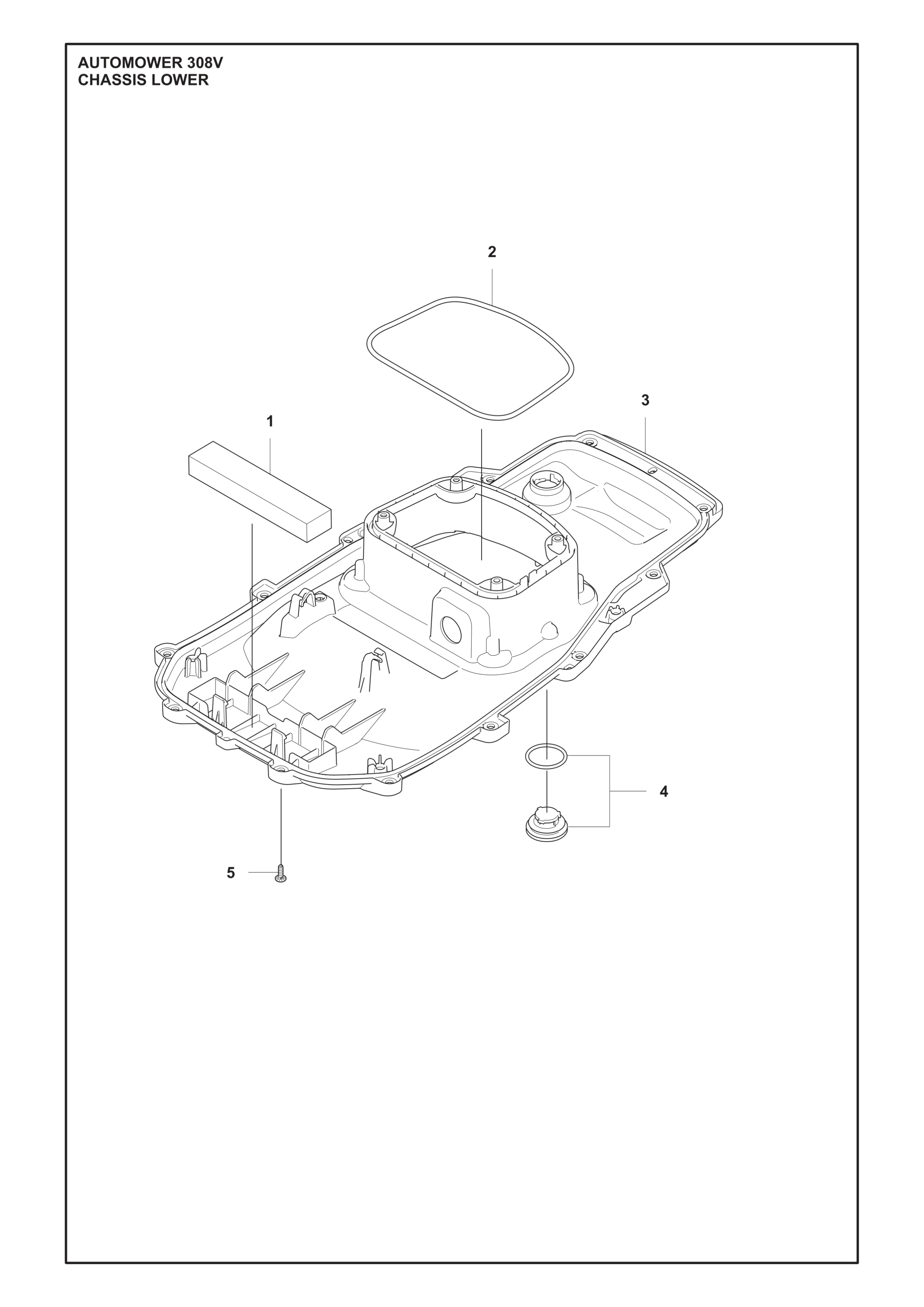 Unteres Chassis