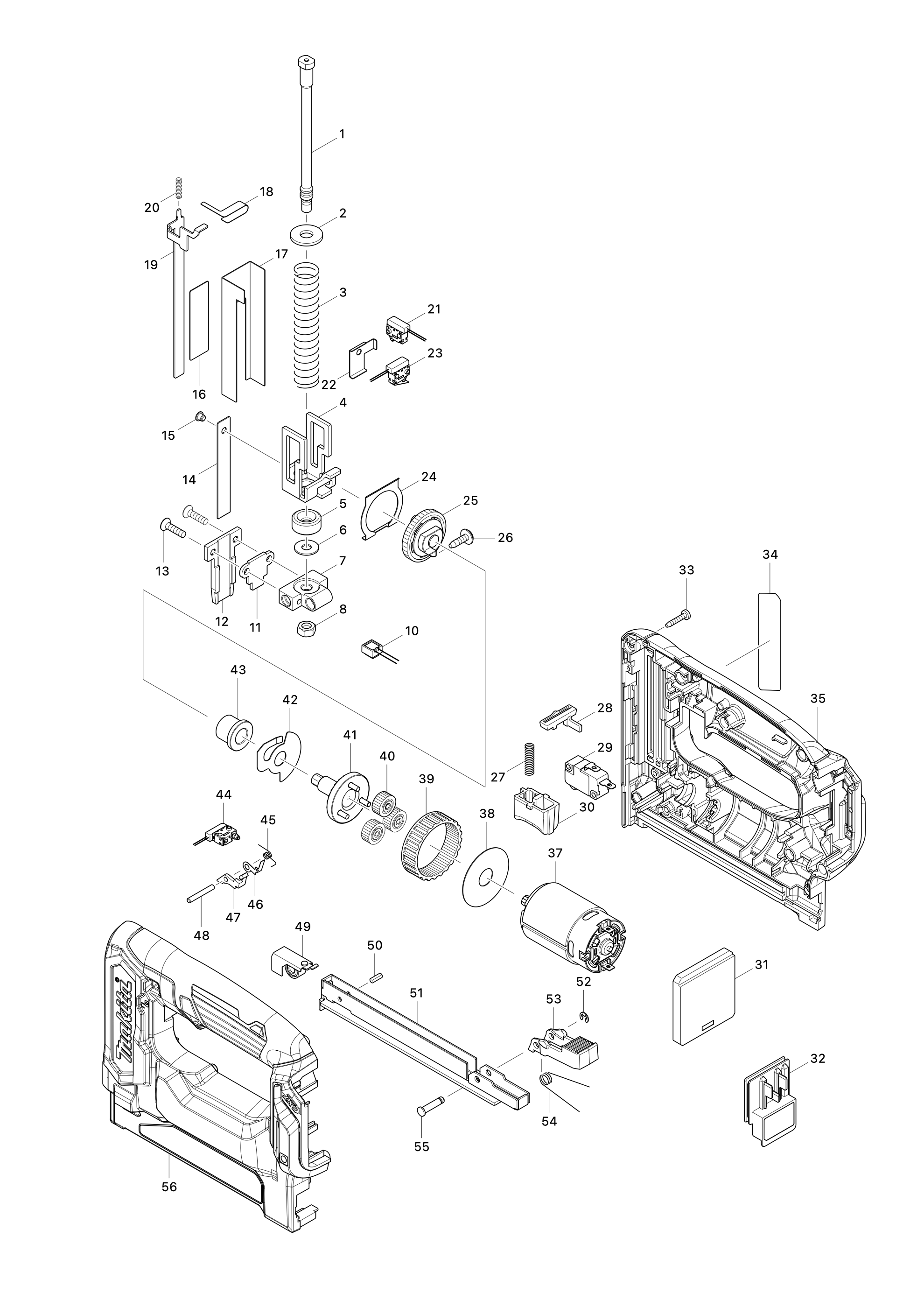 Akku-klammergerät St113d