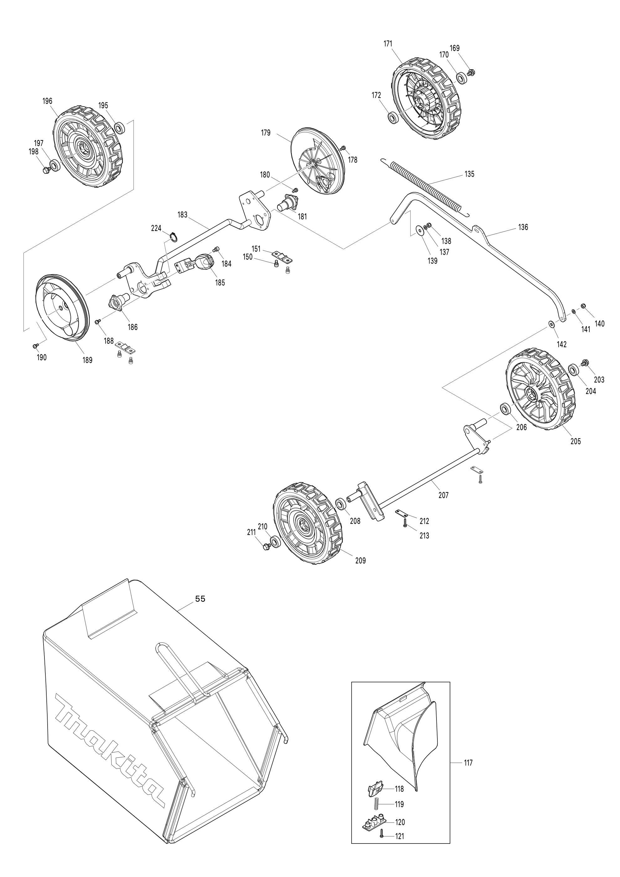 Akku-rasenmäher Dlm534 – Seite 4