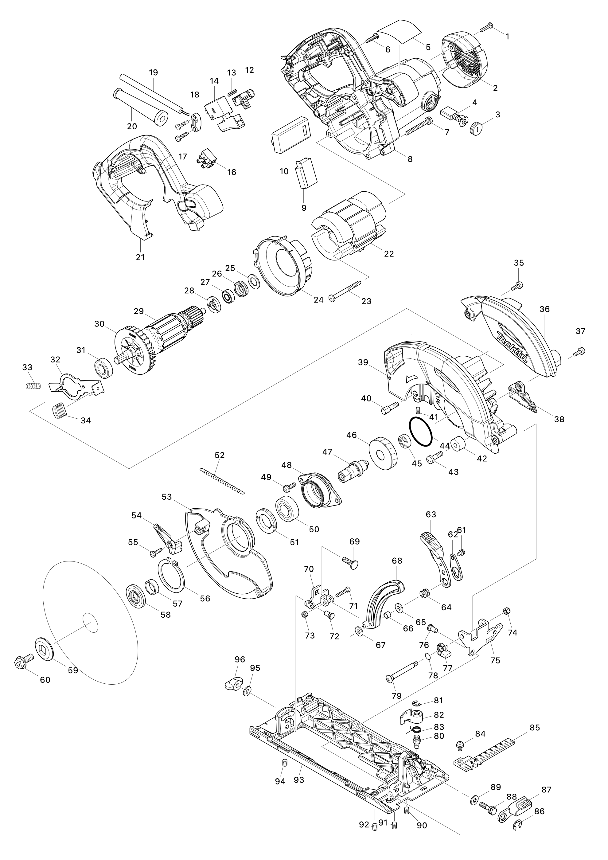 Handkreissäge Hs6101