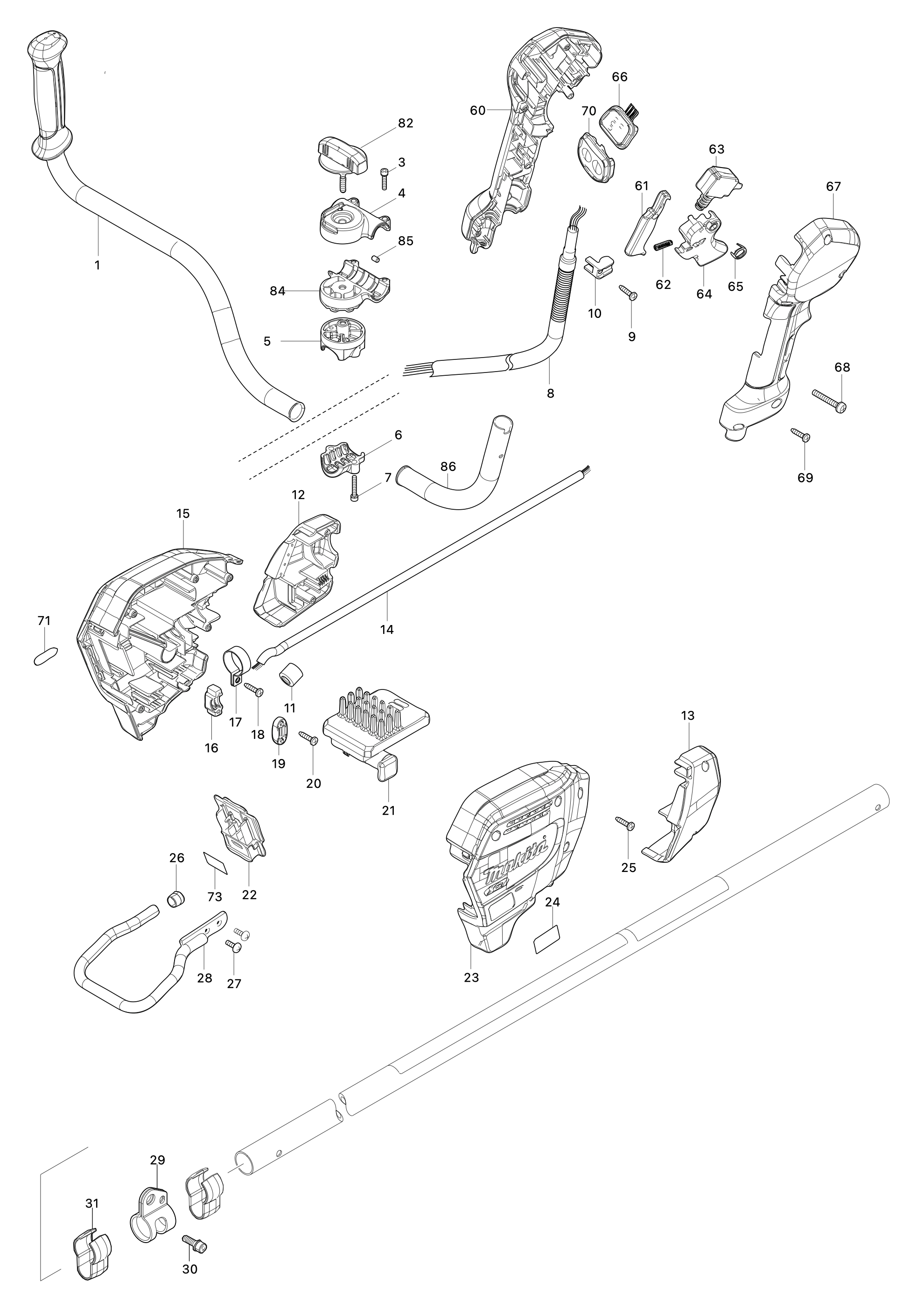 Akku-freischneider Ur002g – Seite 1