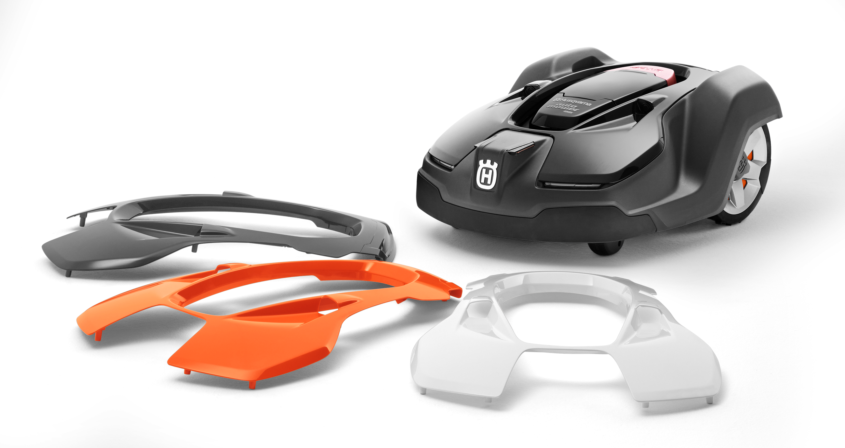 Husqvarna Automower® Wechselcover – Roboter-Personalisierung und -Konnektivität – Ansicht 1