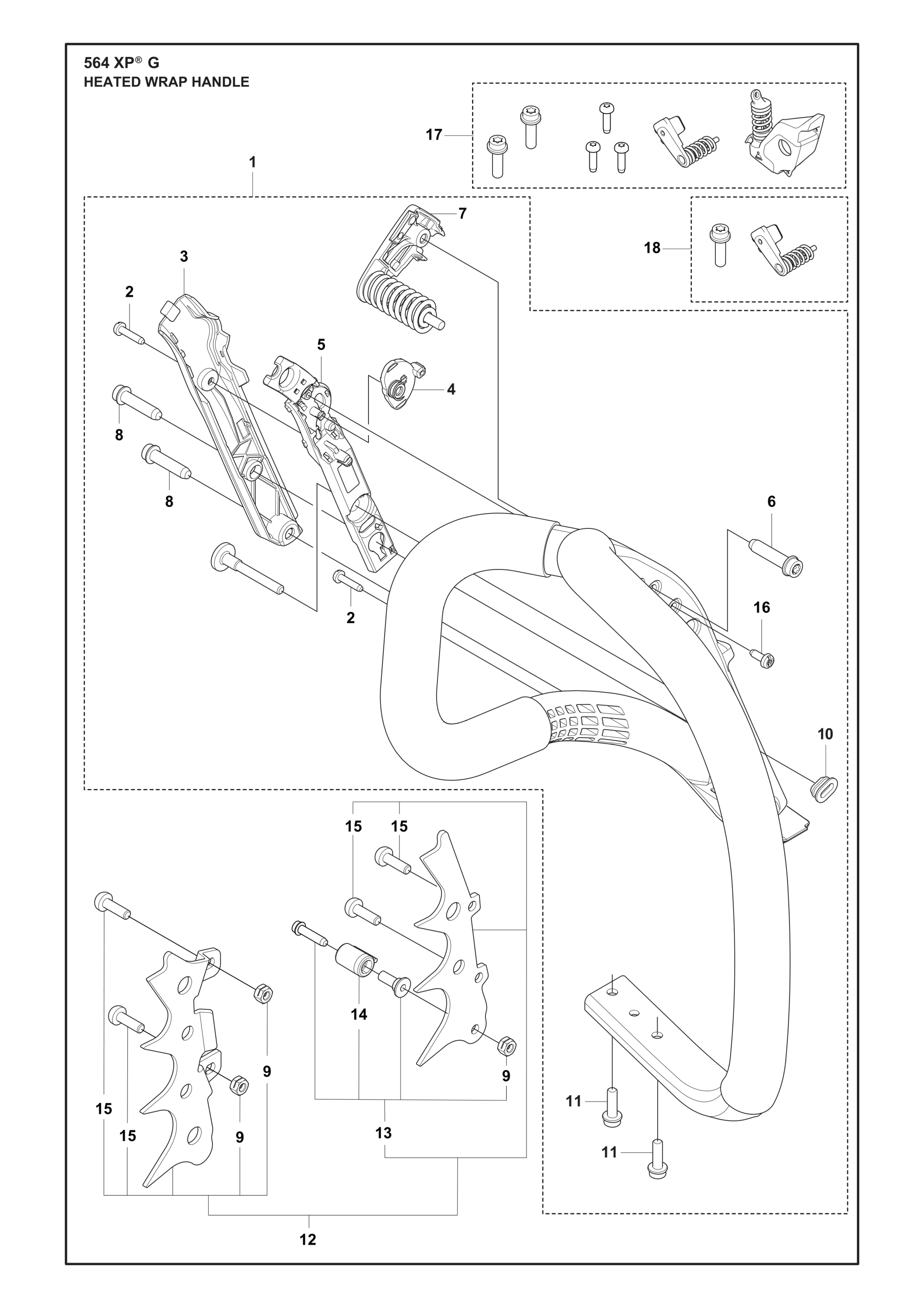 Heated Wrap Handle