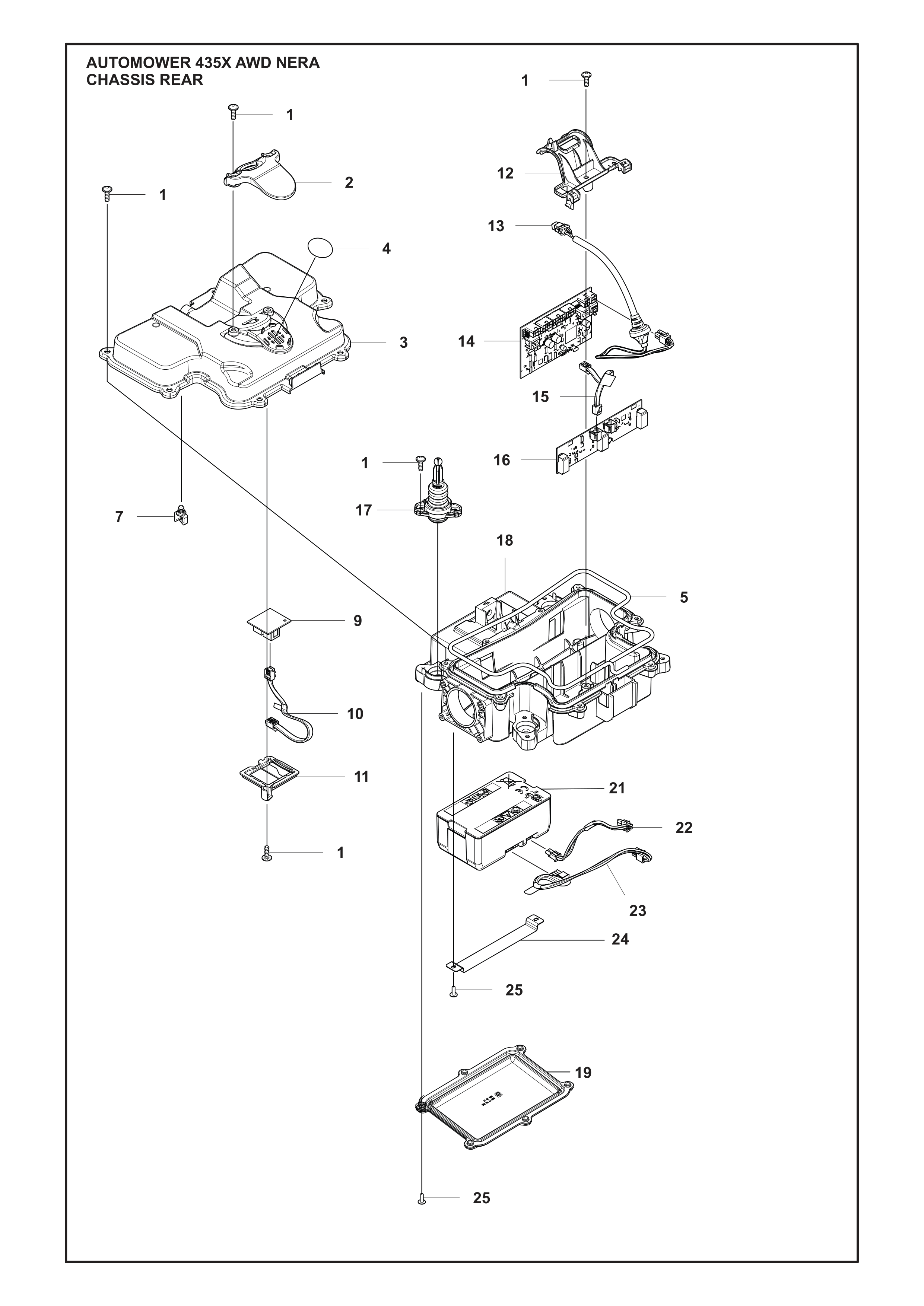 Chassis Hinten