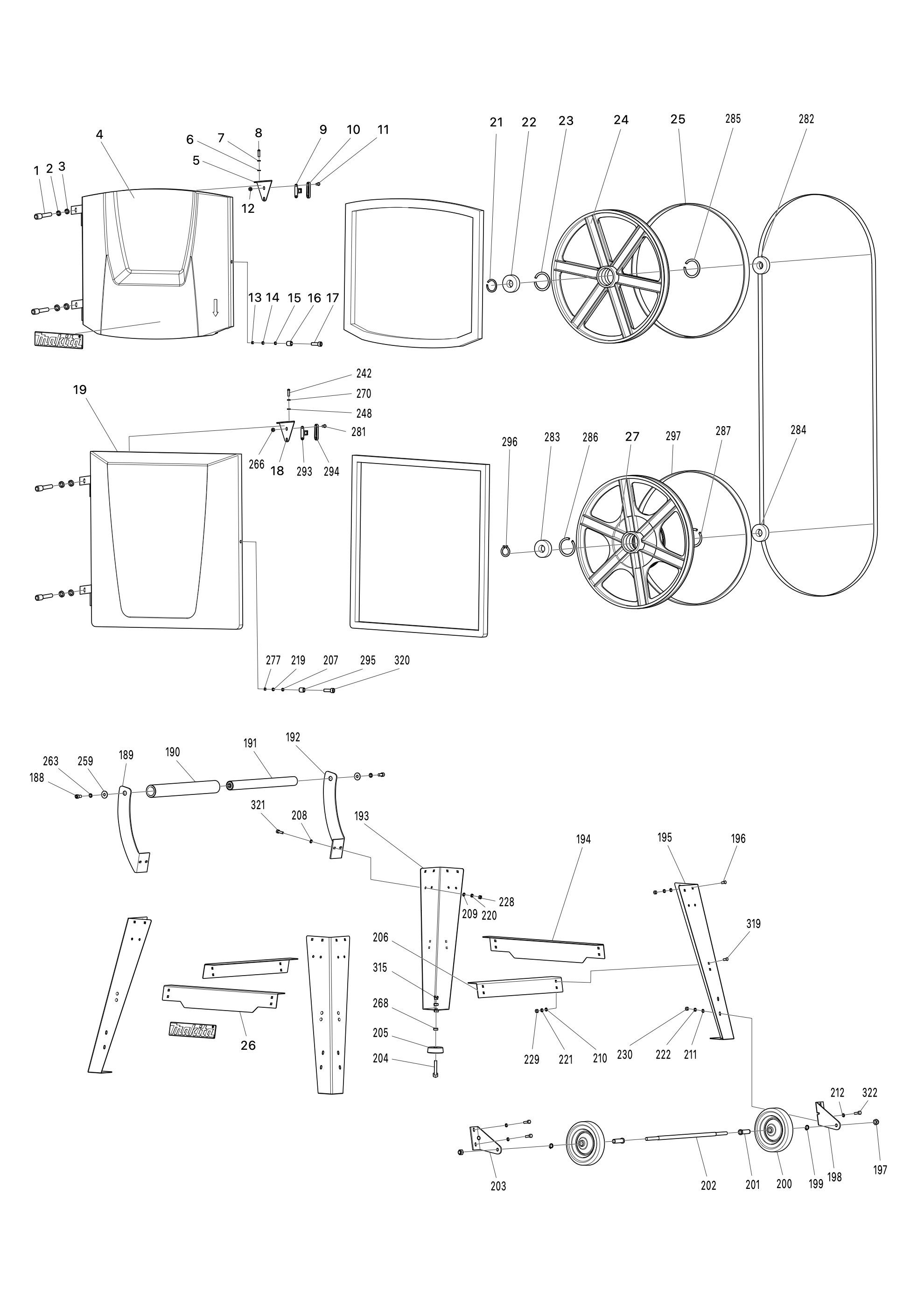 Bandsäge Lb1200f – Seite 1