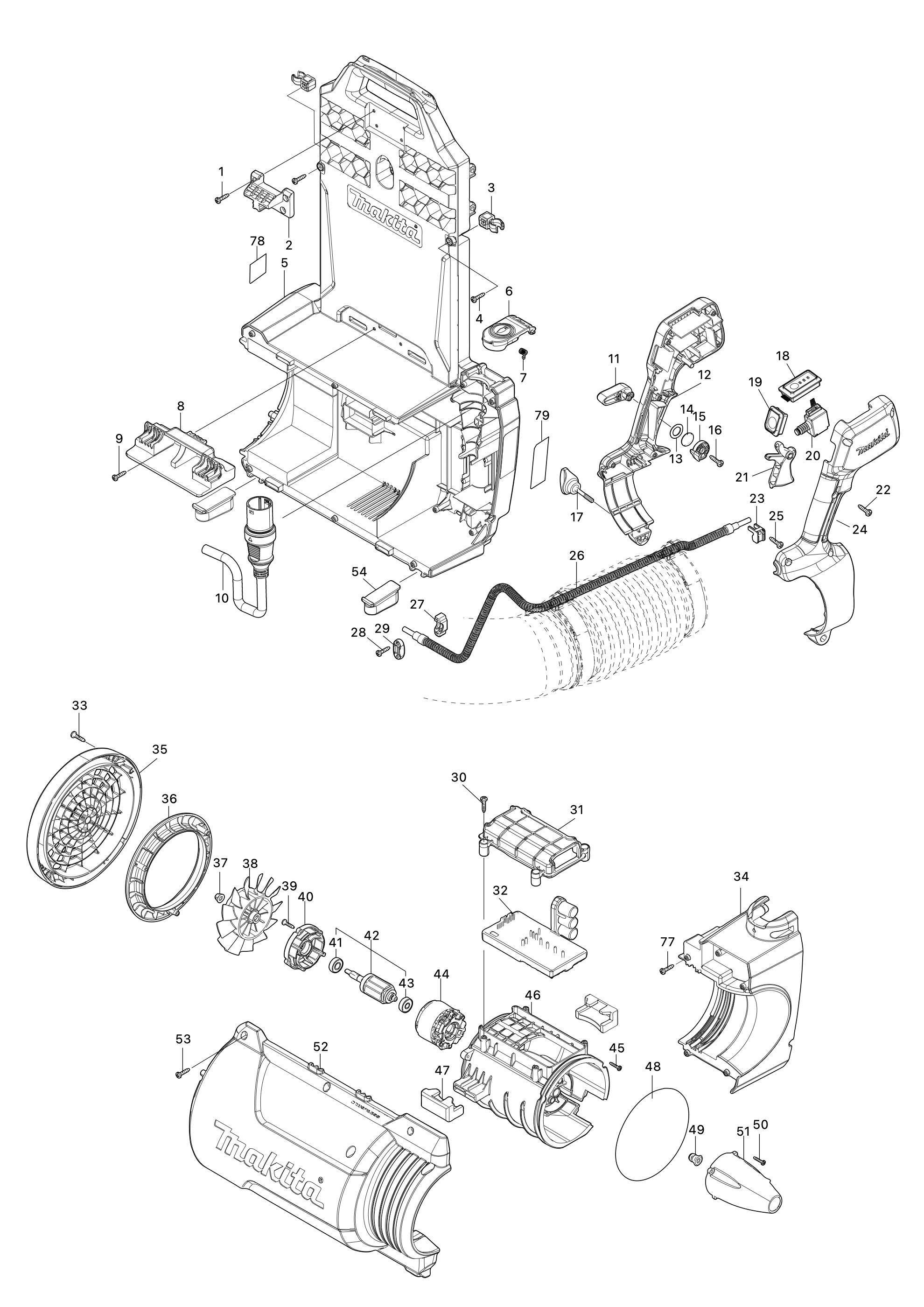 Akku-rucksackgebläse Ub002c – Seite 1