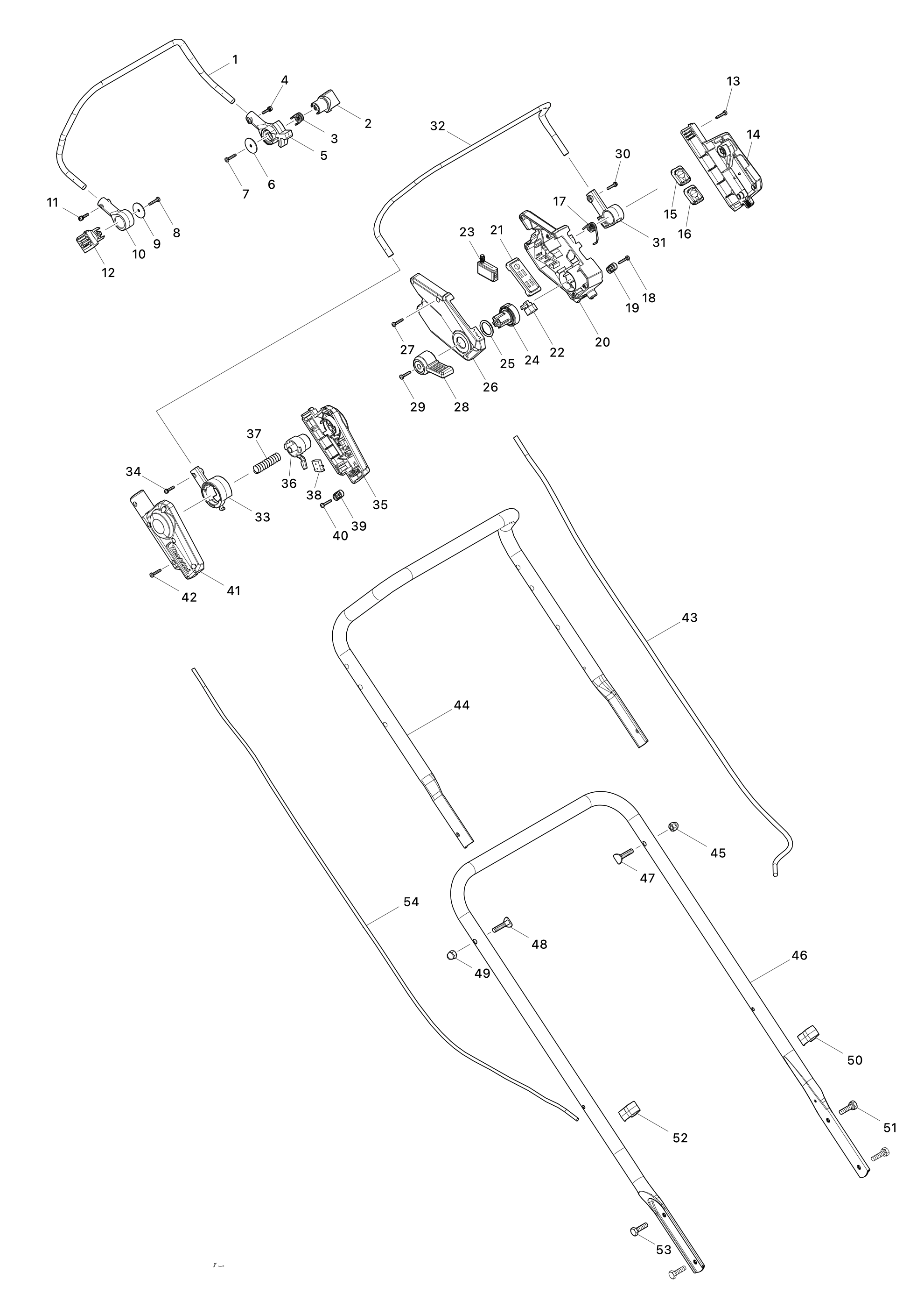 Akku-rasenmäher Dlm537 – Seite 1