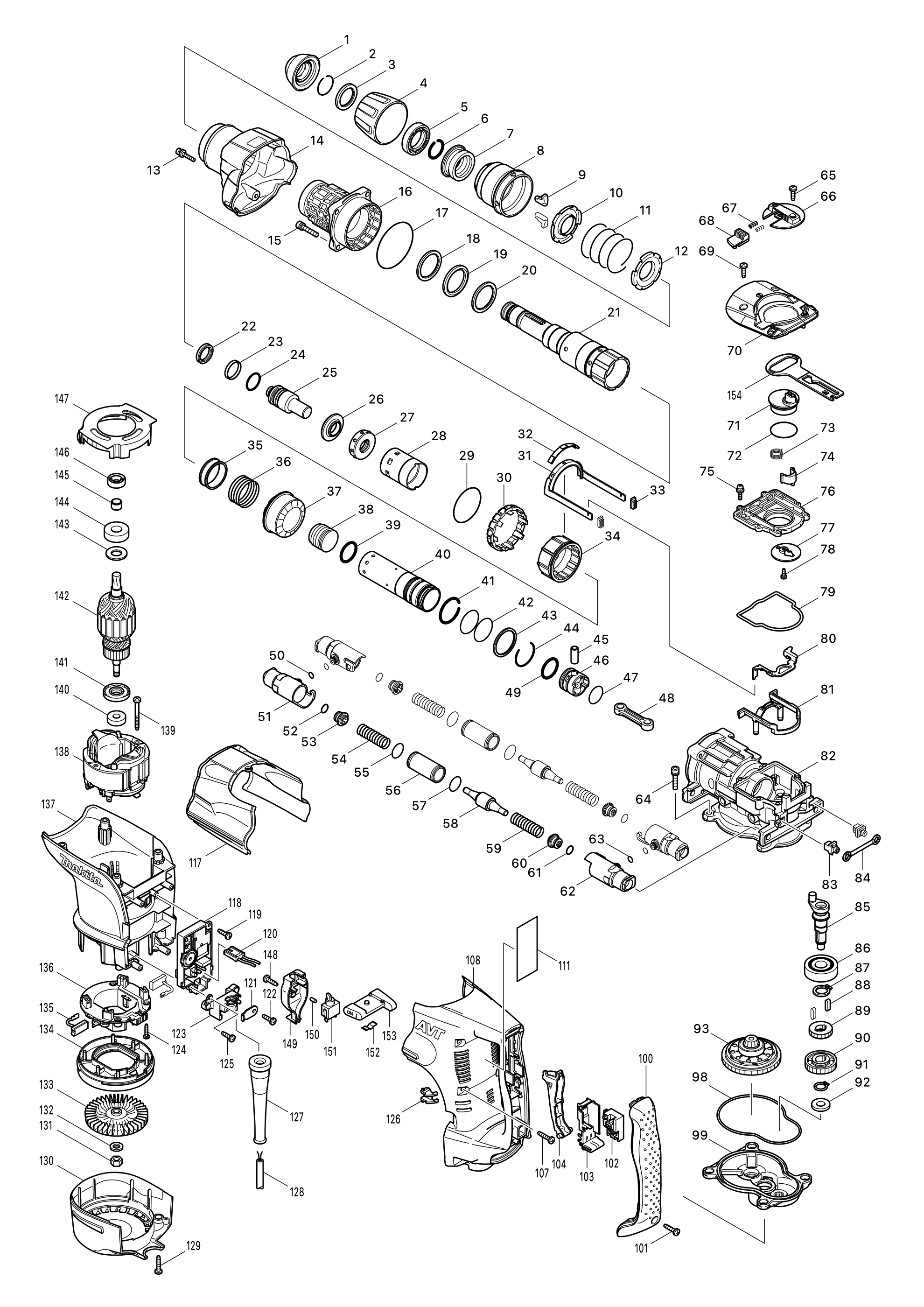 Kombihammer Hr4510c