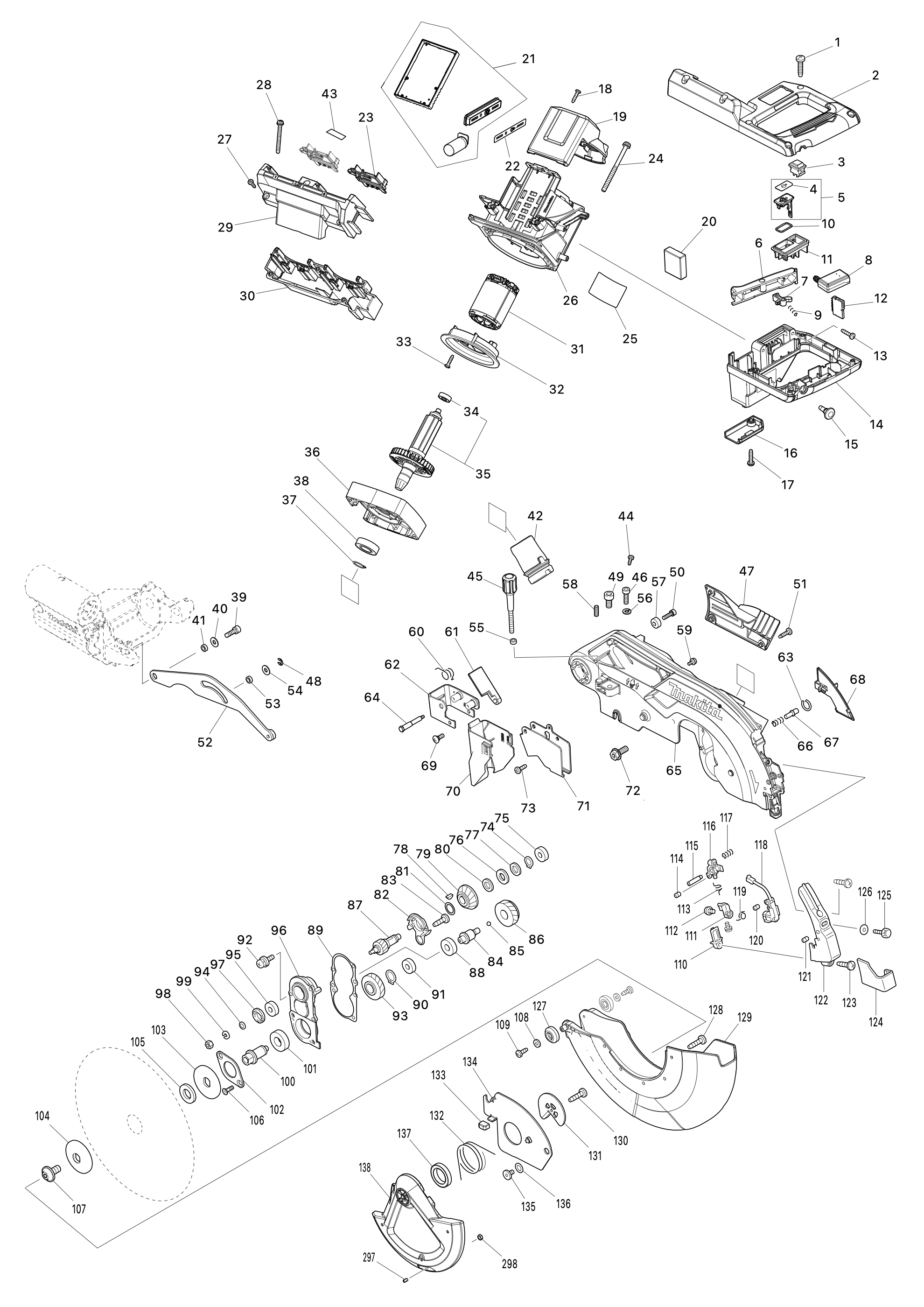 Akku-kapp- und Gehrungssäge Dls111 – Seite 1