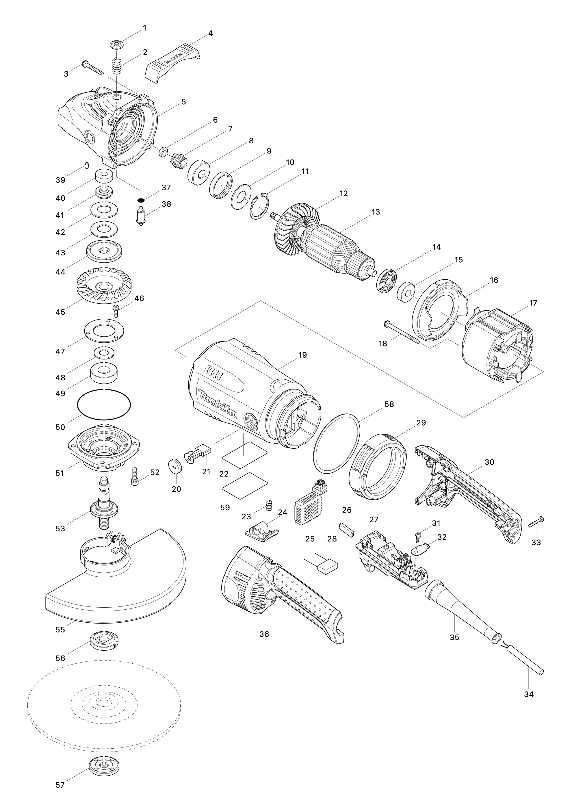 Winkelschleifer Ga9030r