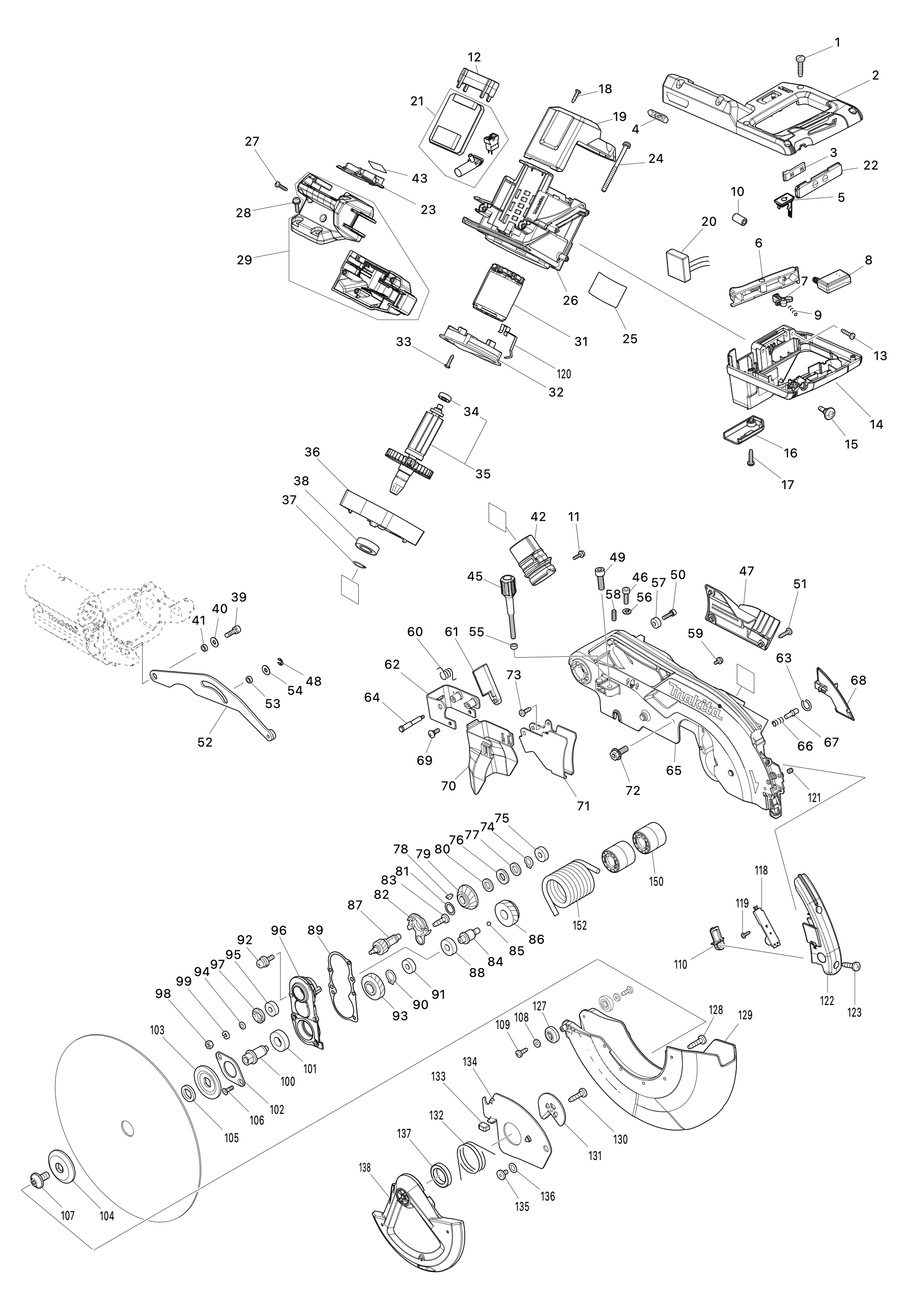 Akku-kapp- und Gehrungssäge Ls004g – Seite 1