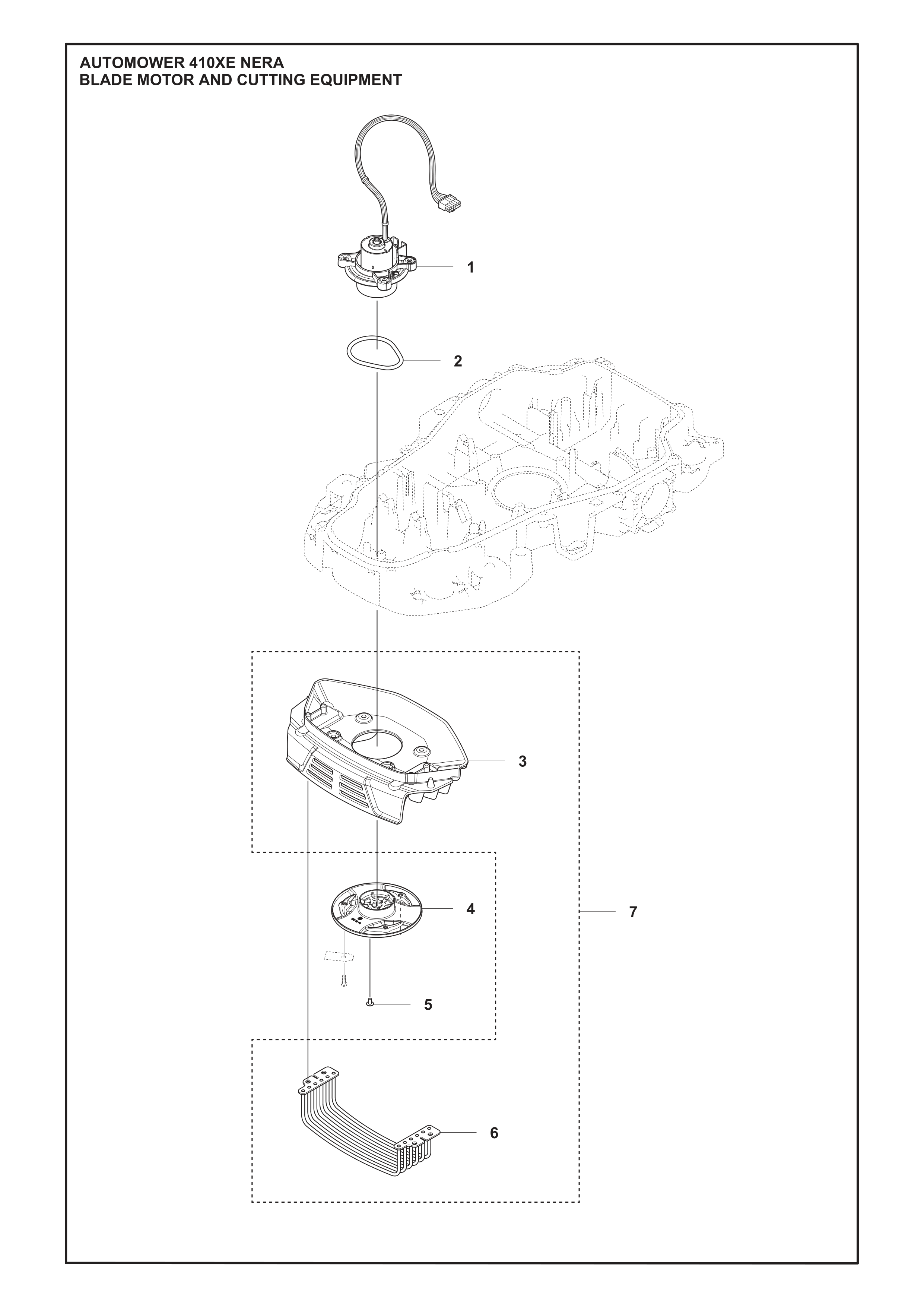 Schneidmotor und Schneidausrüstung 2