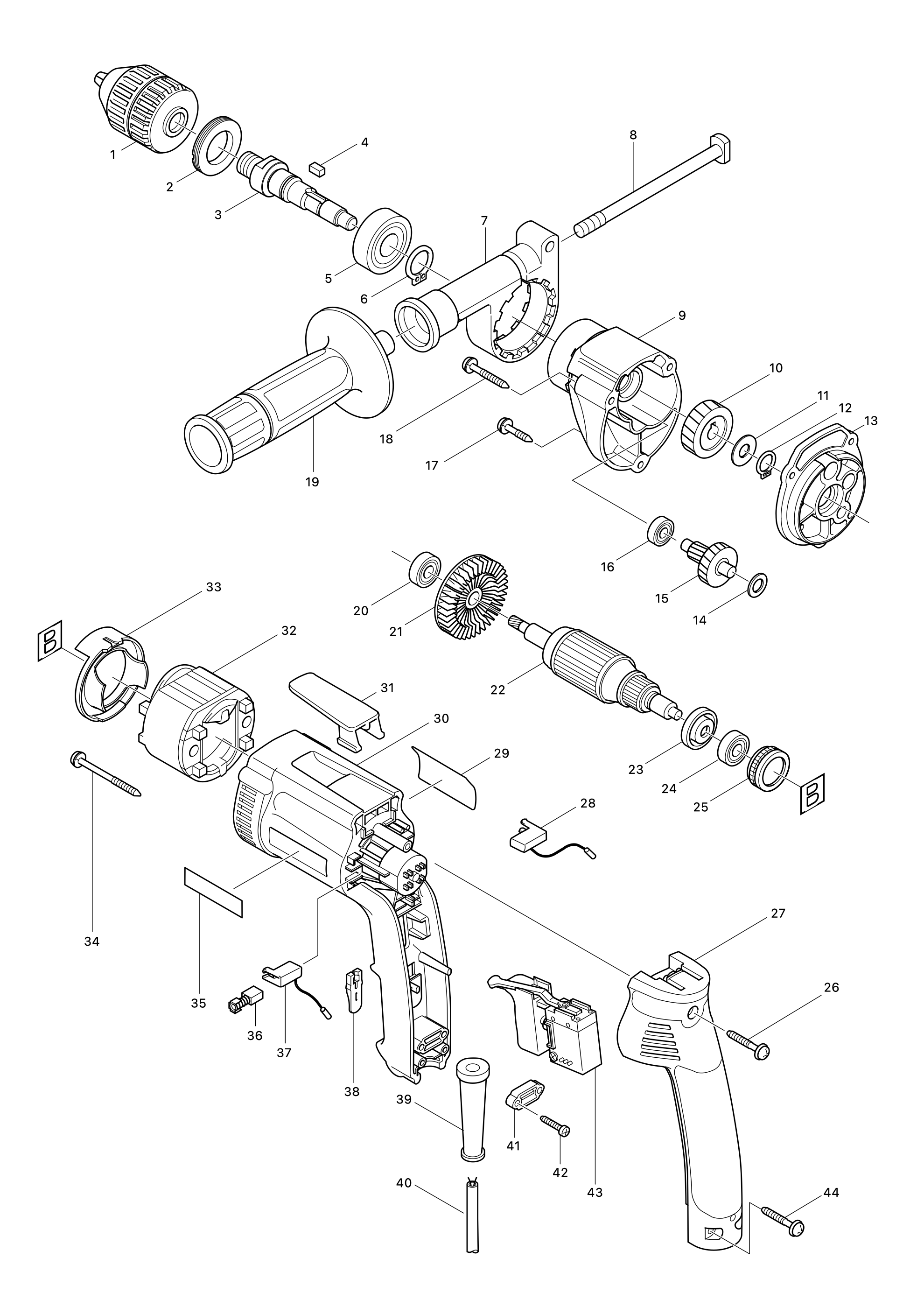 Bohrmaschine Dp3003