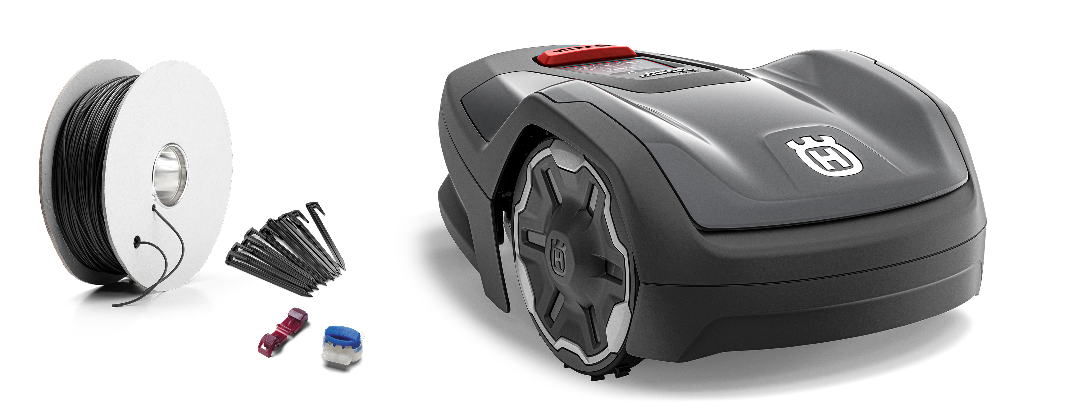 Husqvarna Automower® Aspire® R4 + Installationskit – Mähroboter – Ansicht 1