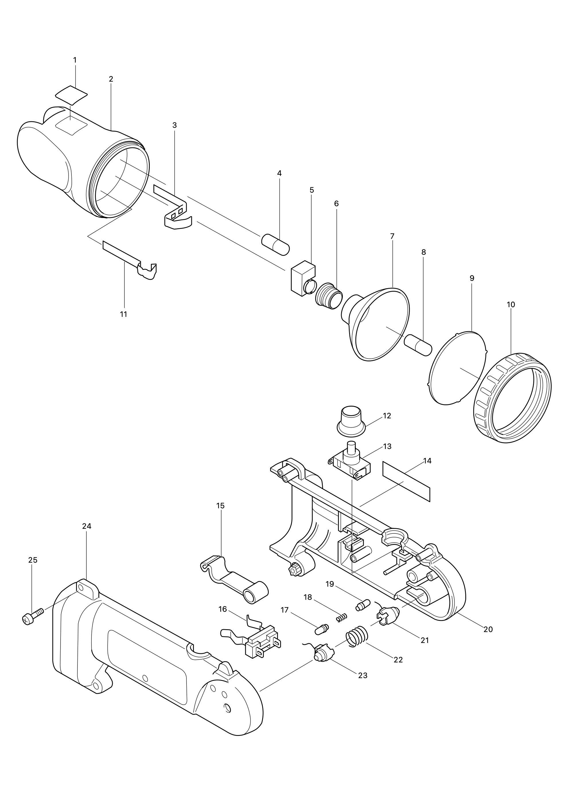 Akku-lampe Ml901