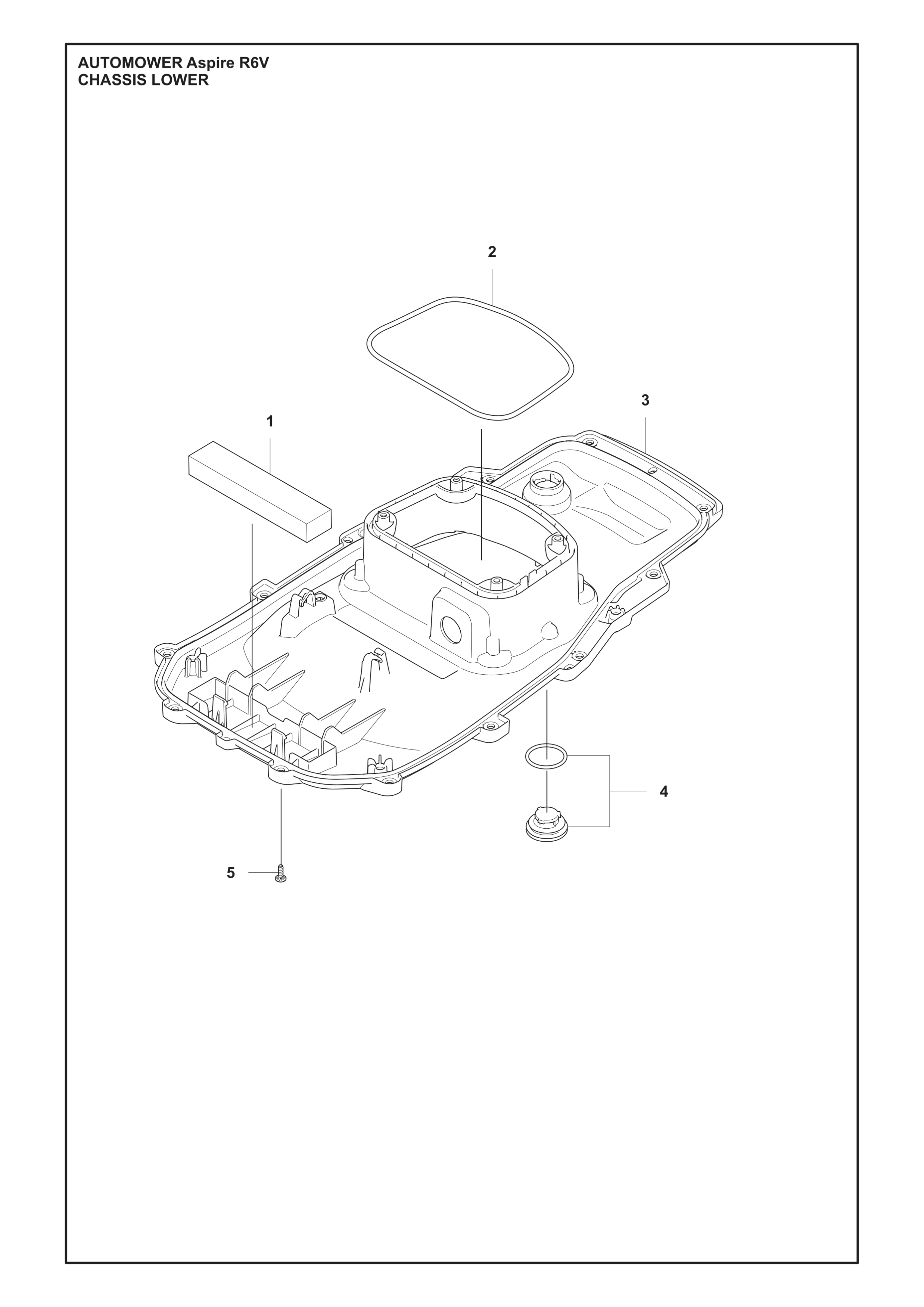 Unteres Chassis