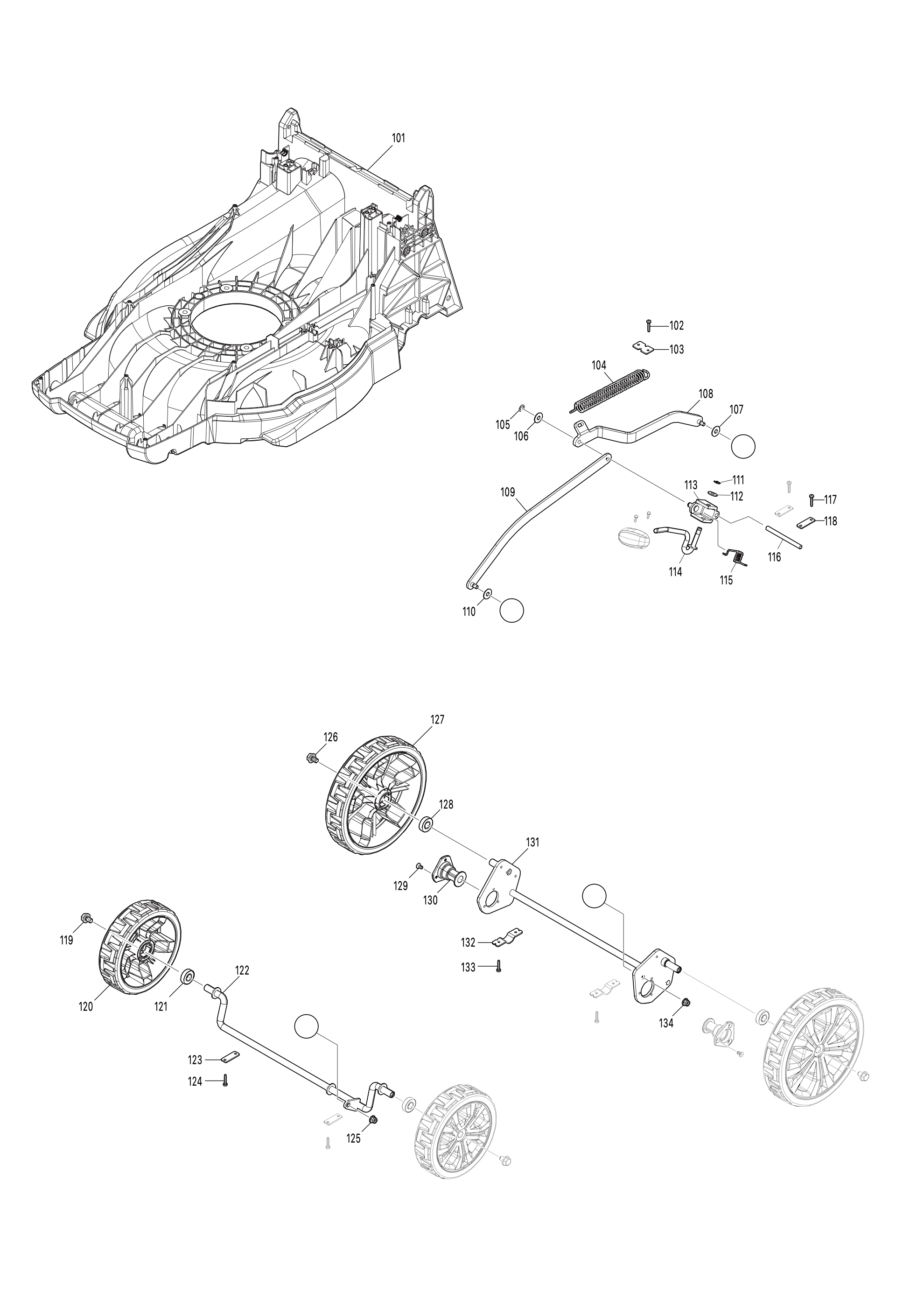 Akku-rasenmäher Lm001j – Seite 4