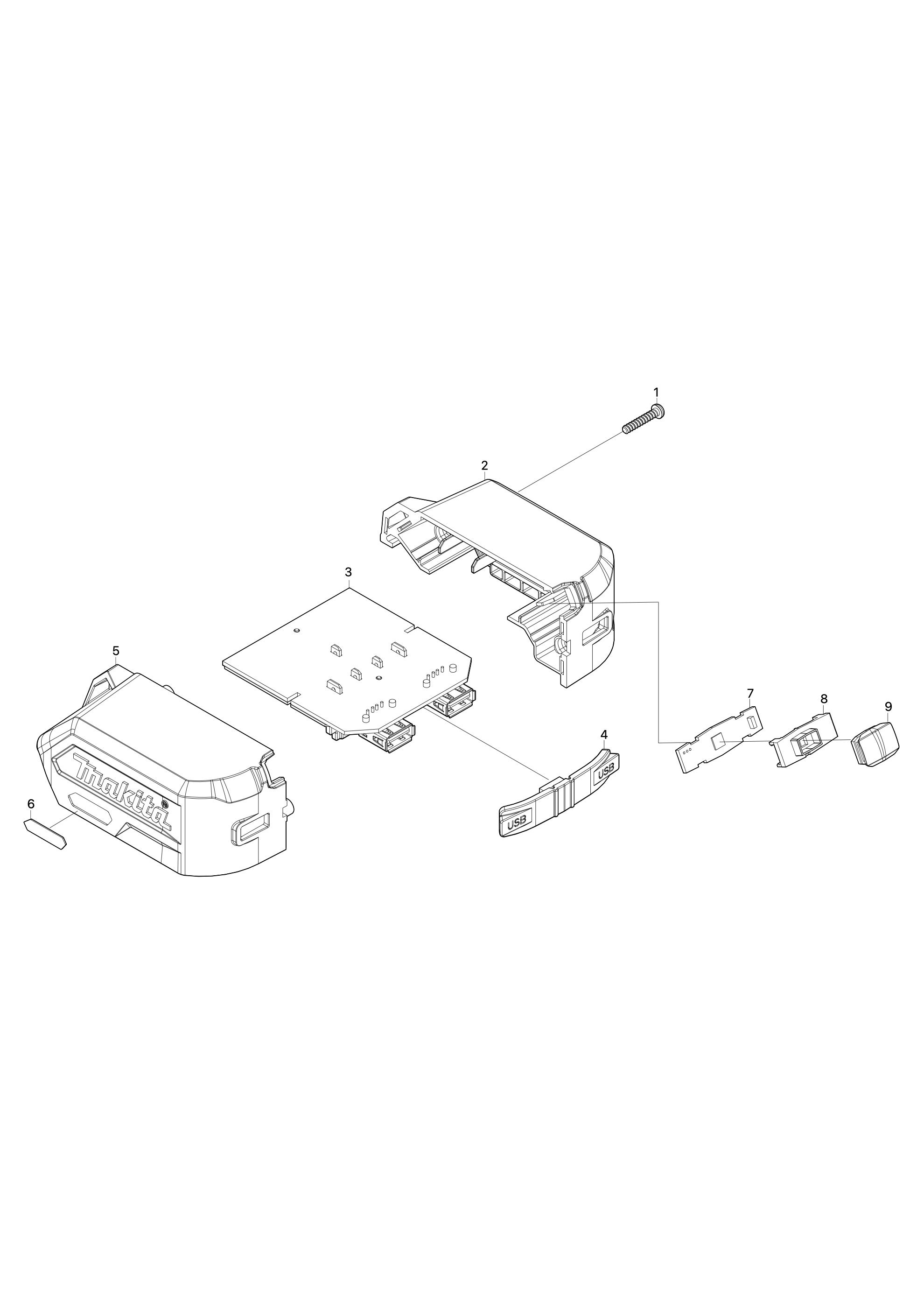 Akku-usb Adapter Adp001g