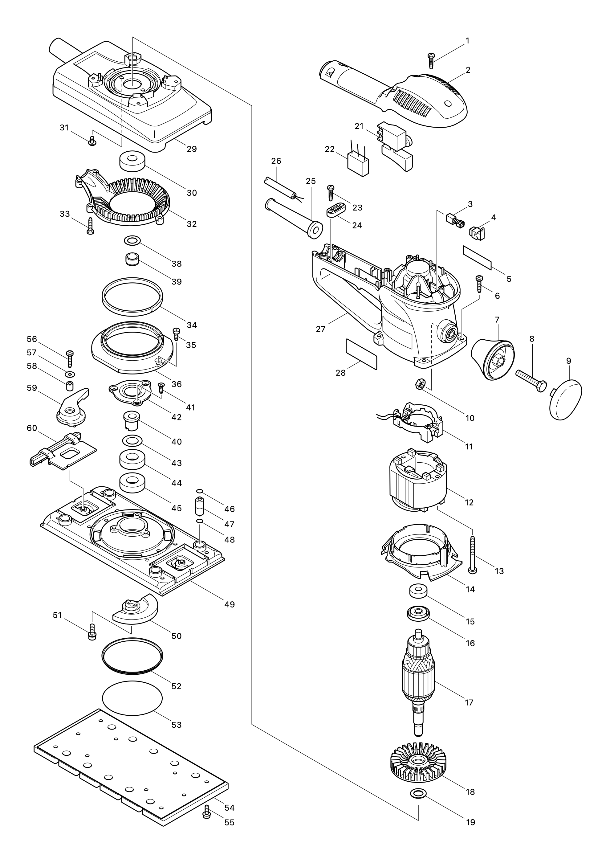 Schwingschleifer Bo4901