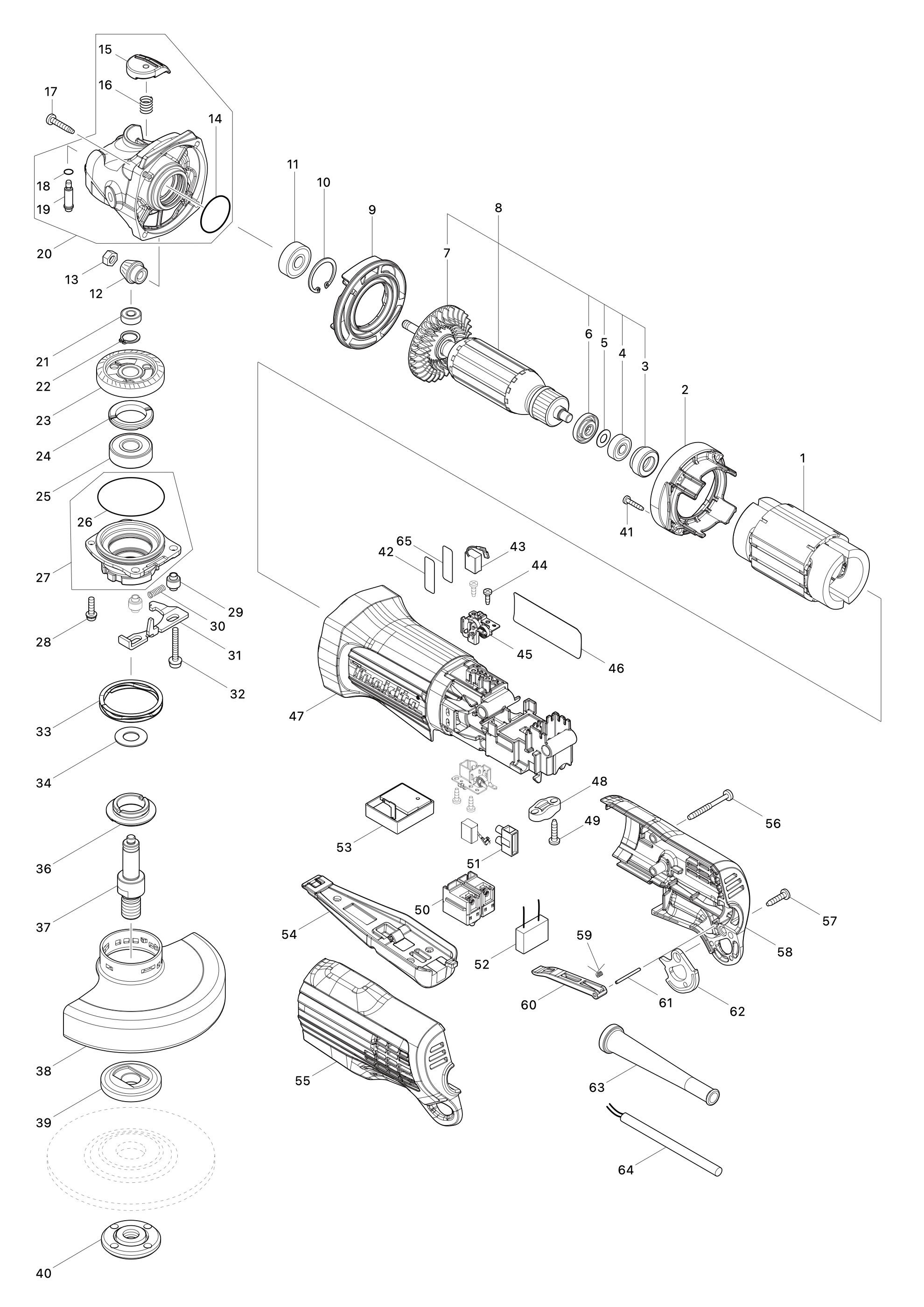 Winkelschleifer Ga5050r