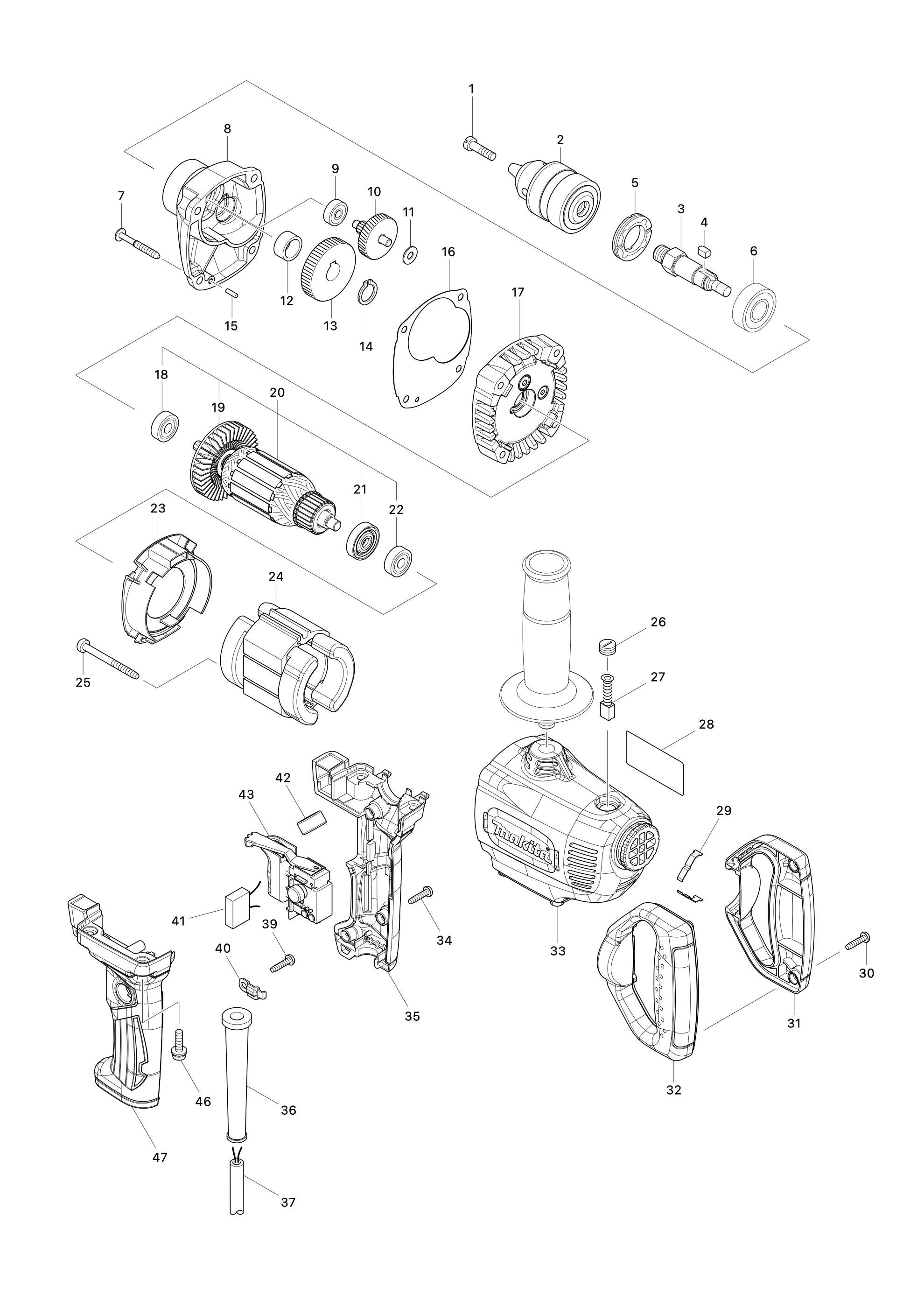 Bohrmaschine Ds4012