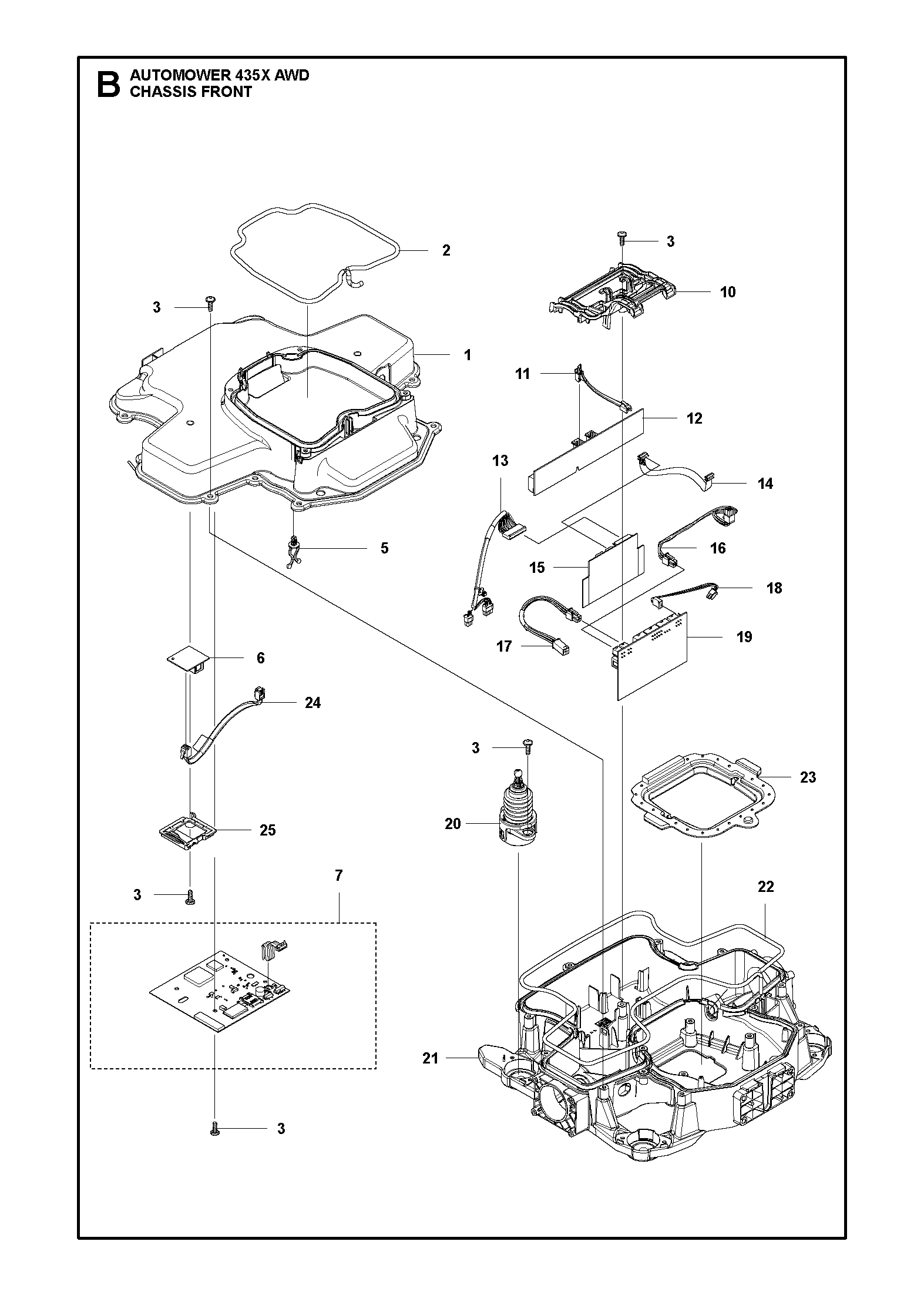 Chassis/rahmen