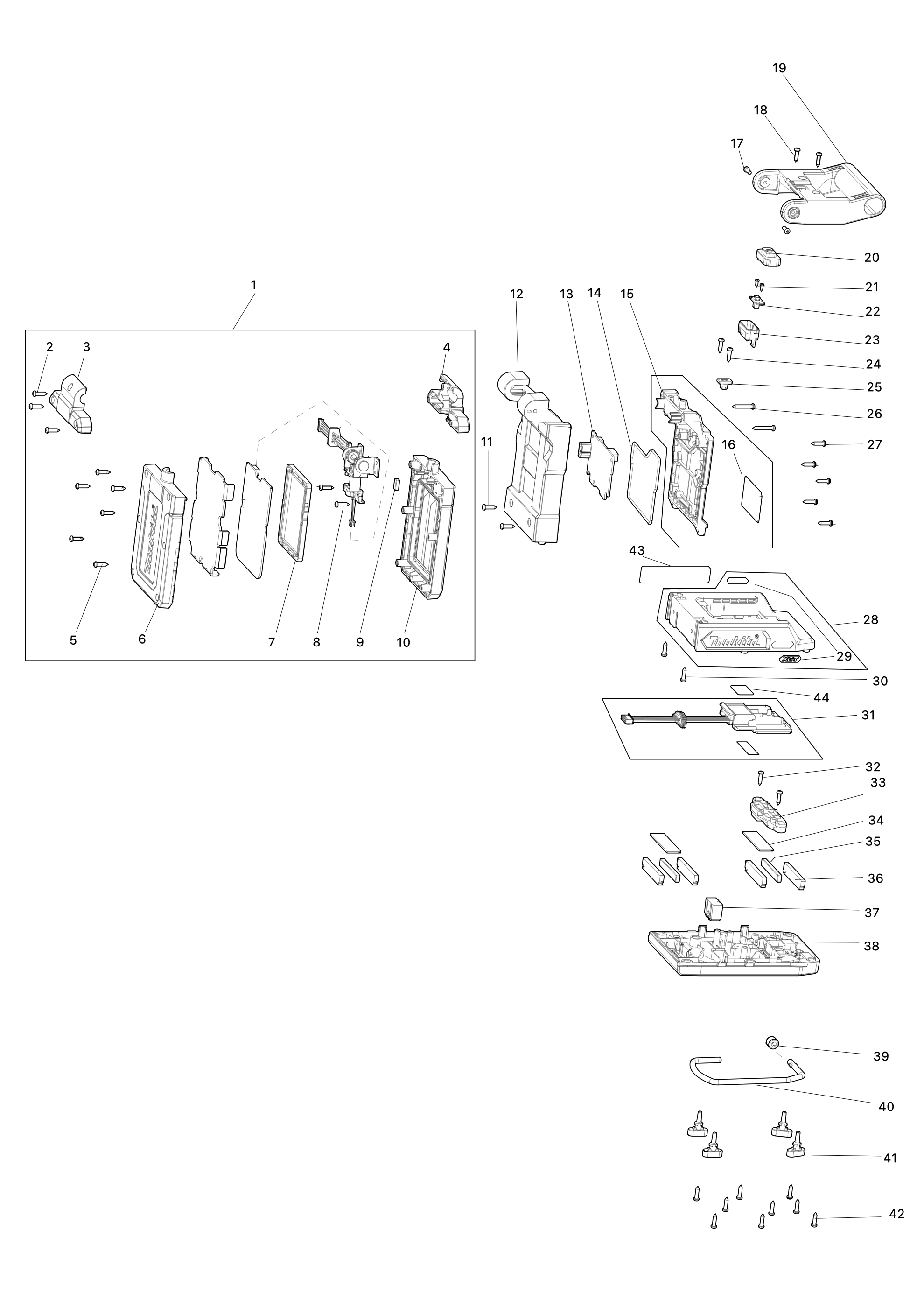 Akku-leuchte Magnetisch Ml013g