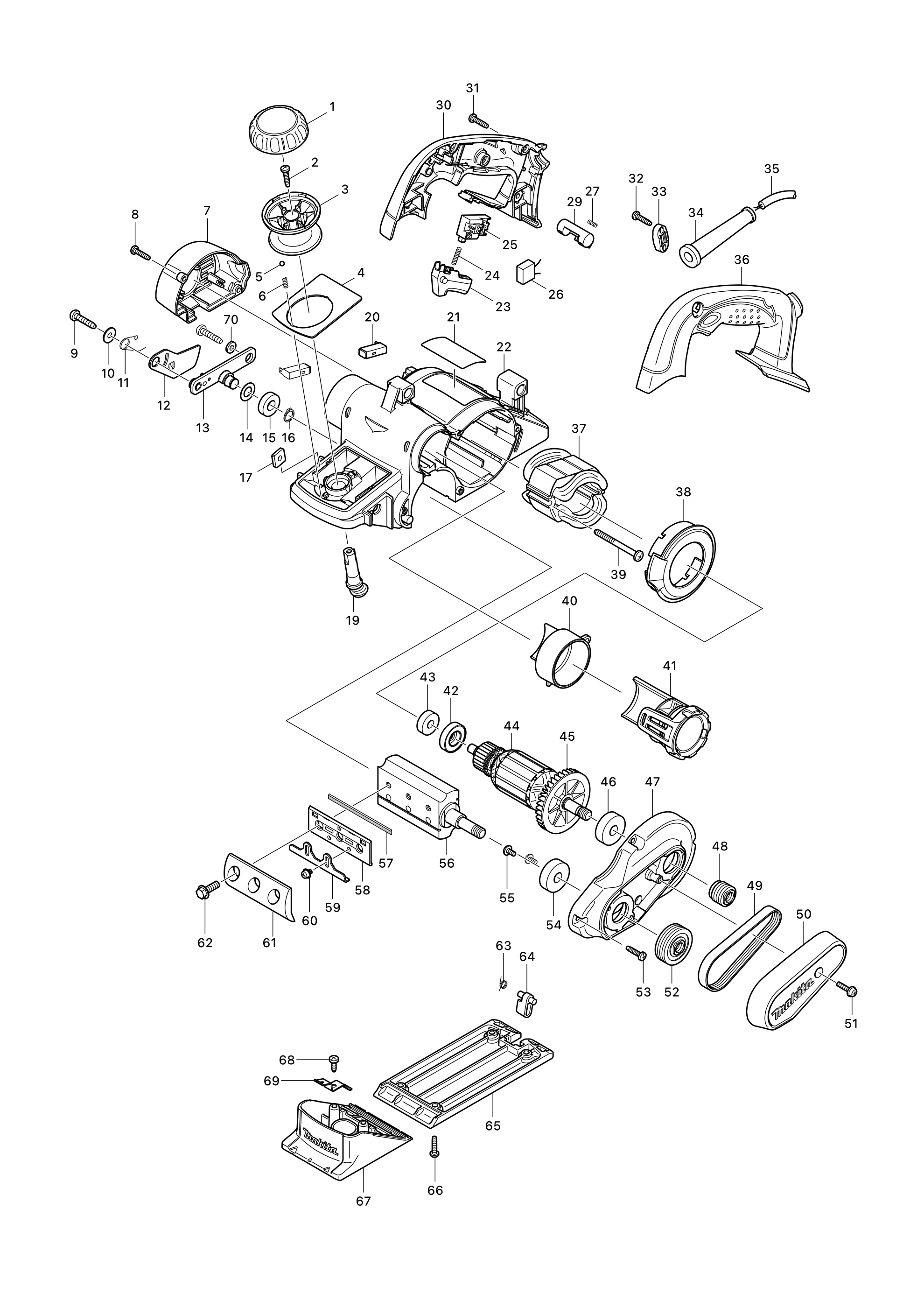 Falzhobel Kp0810