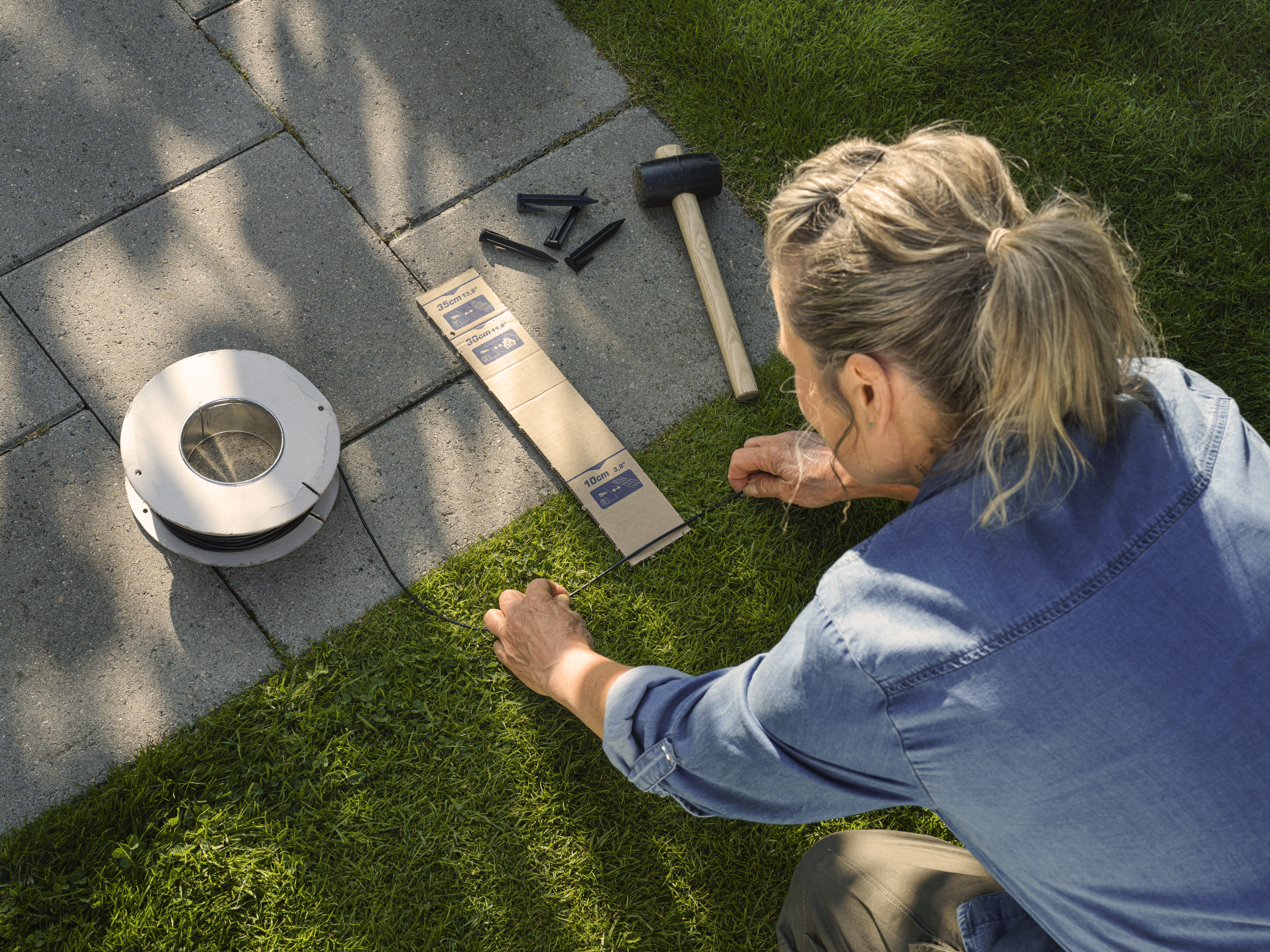 Husqvarna Automower® Installationshaken – Installation des Mähroboters – Ansicht 2