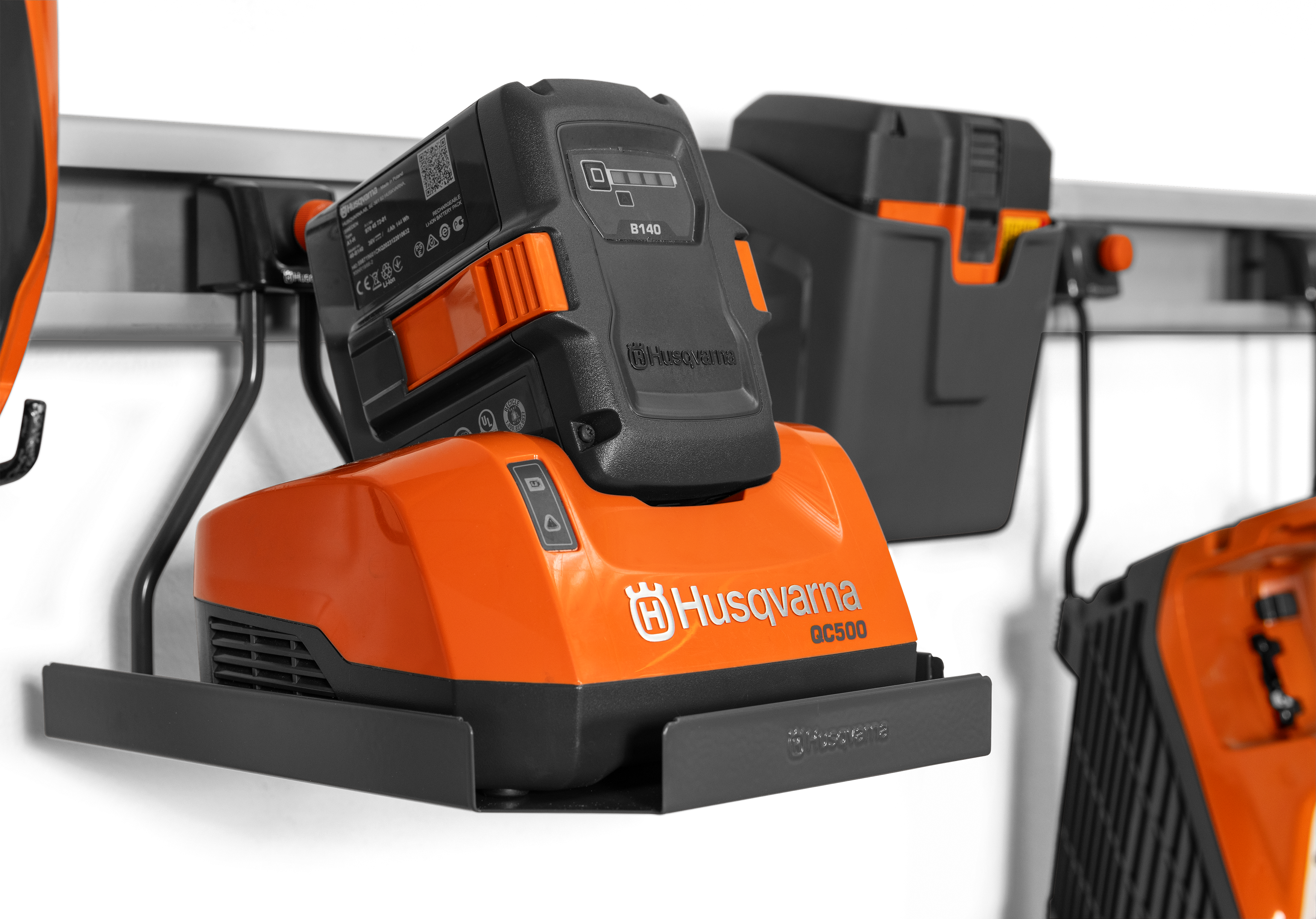 Husqvarna Regal für Akkus und Ladegeräte – Storage – Ansicht 2