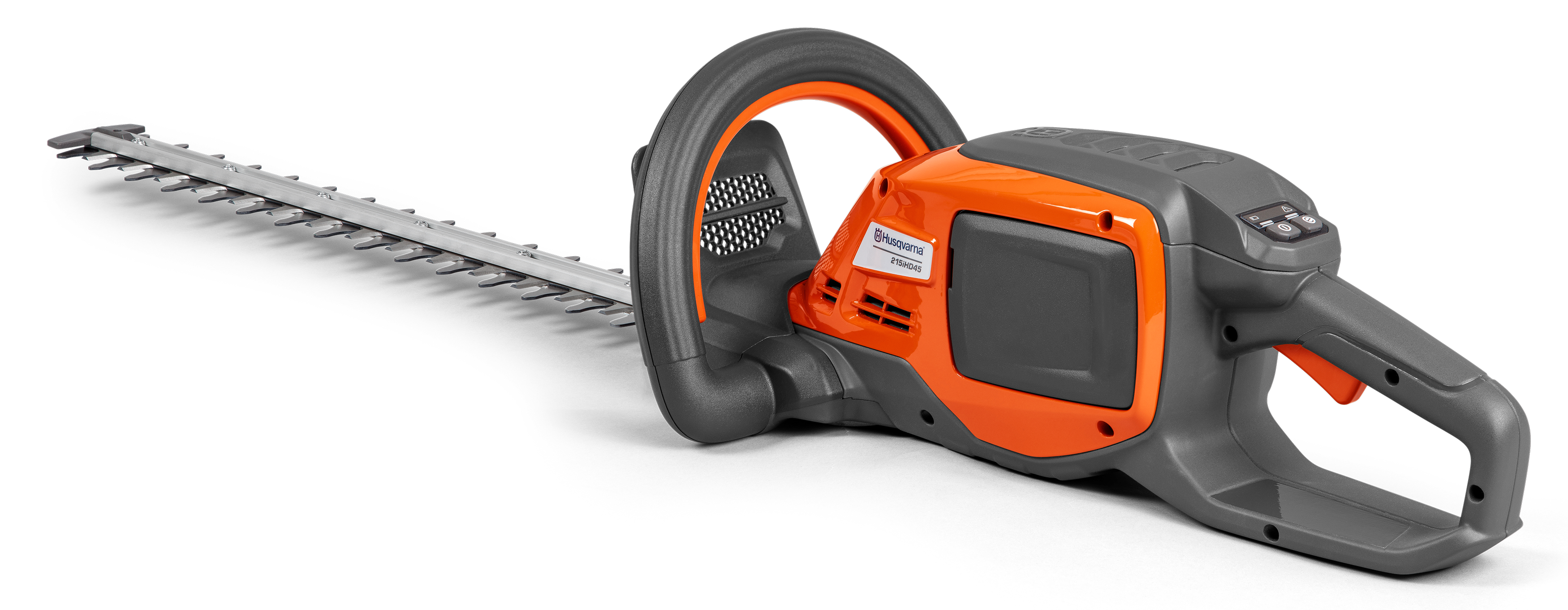 HUSQVARNA 215iHD45 mit Akku und Ladegerät – Heckenschere – Ansicht 1