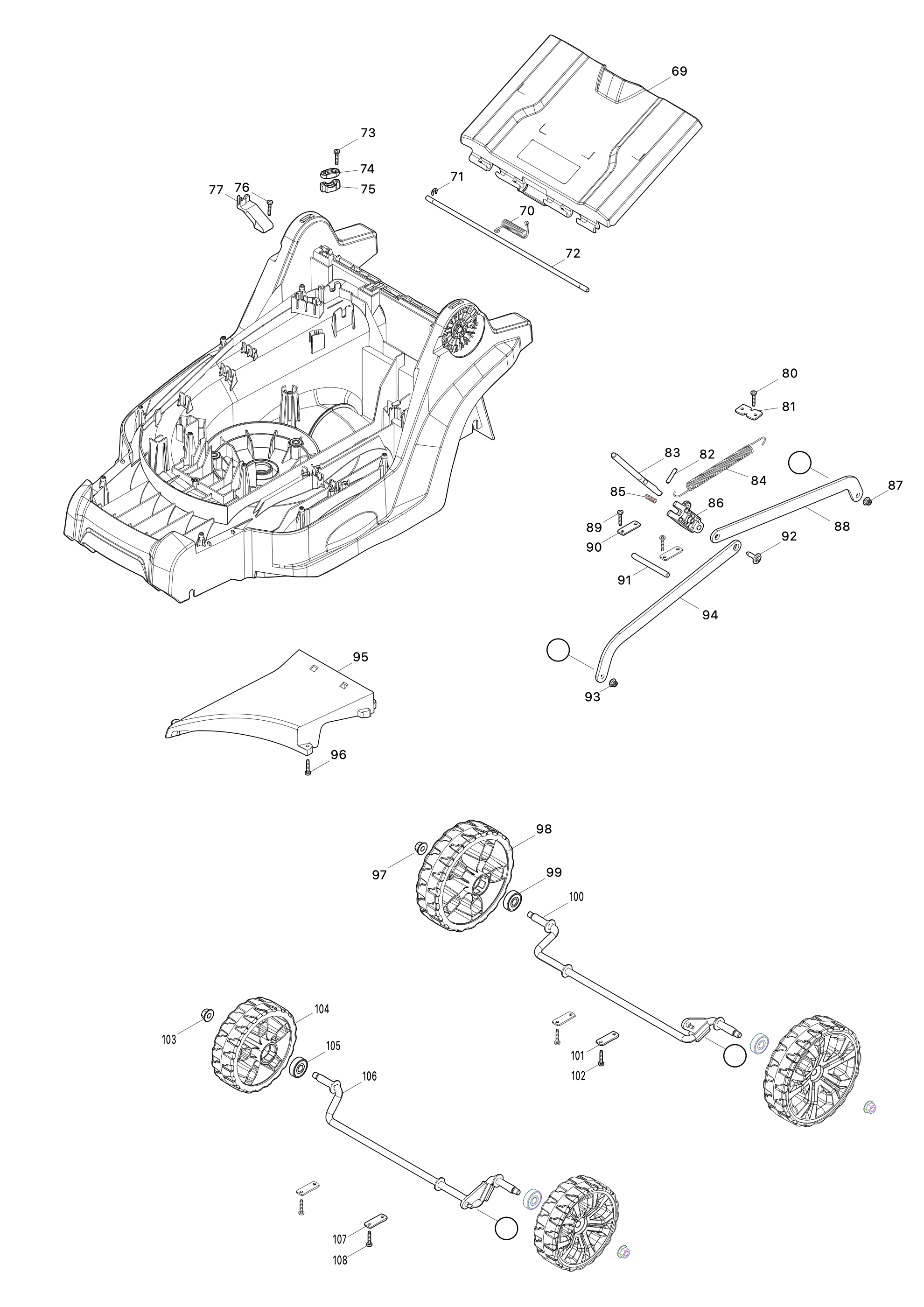 Akku-rasenmäher Lm004g – Seite 3