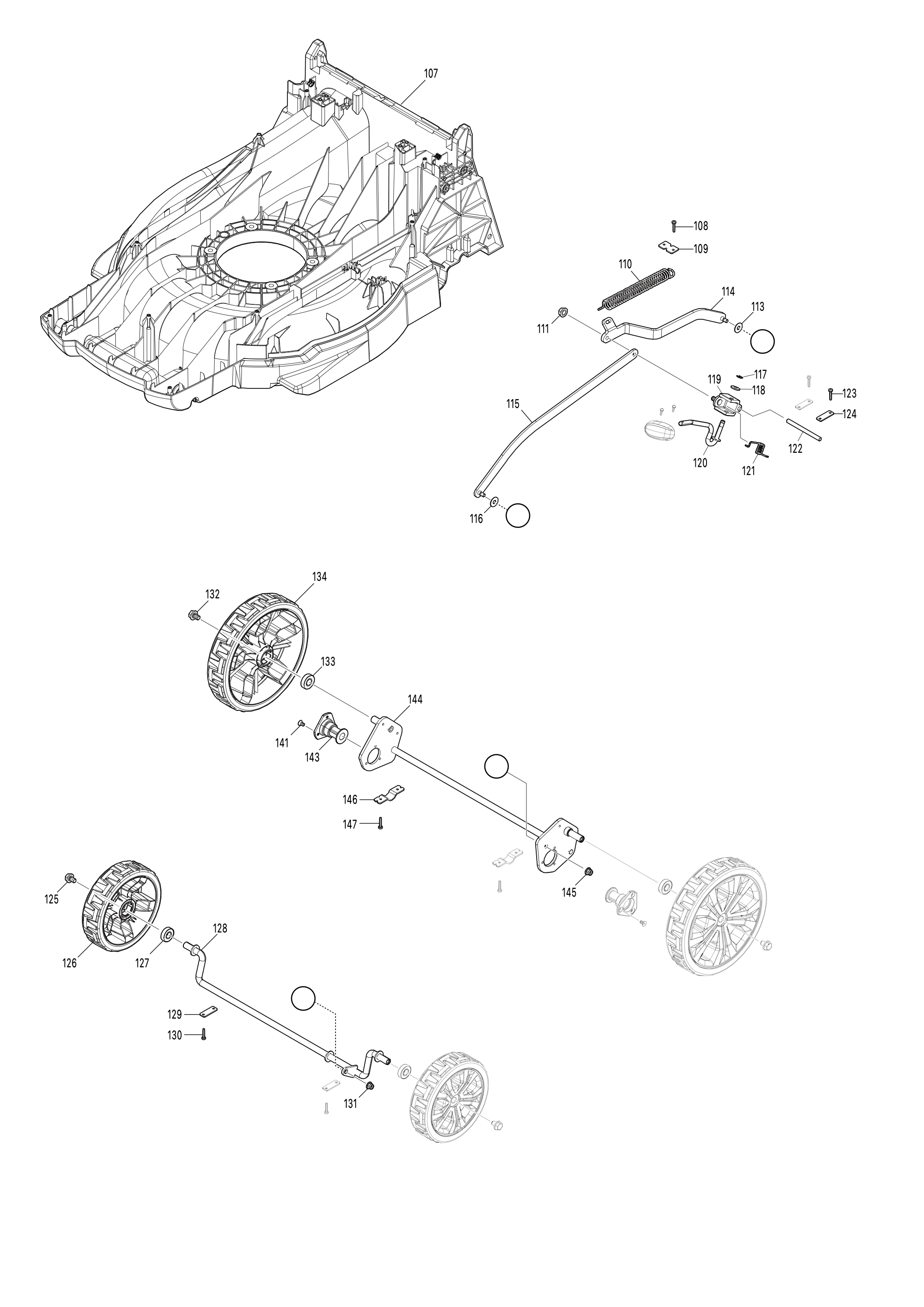 Akku-rasenmäher Dlm480 – Seite 4