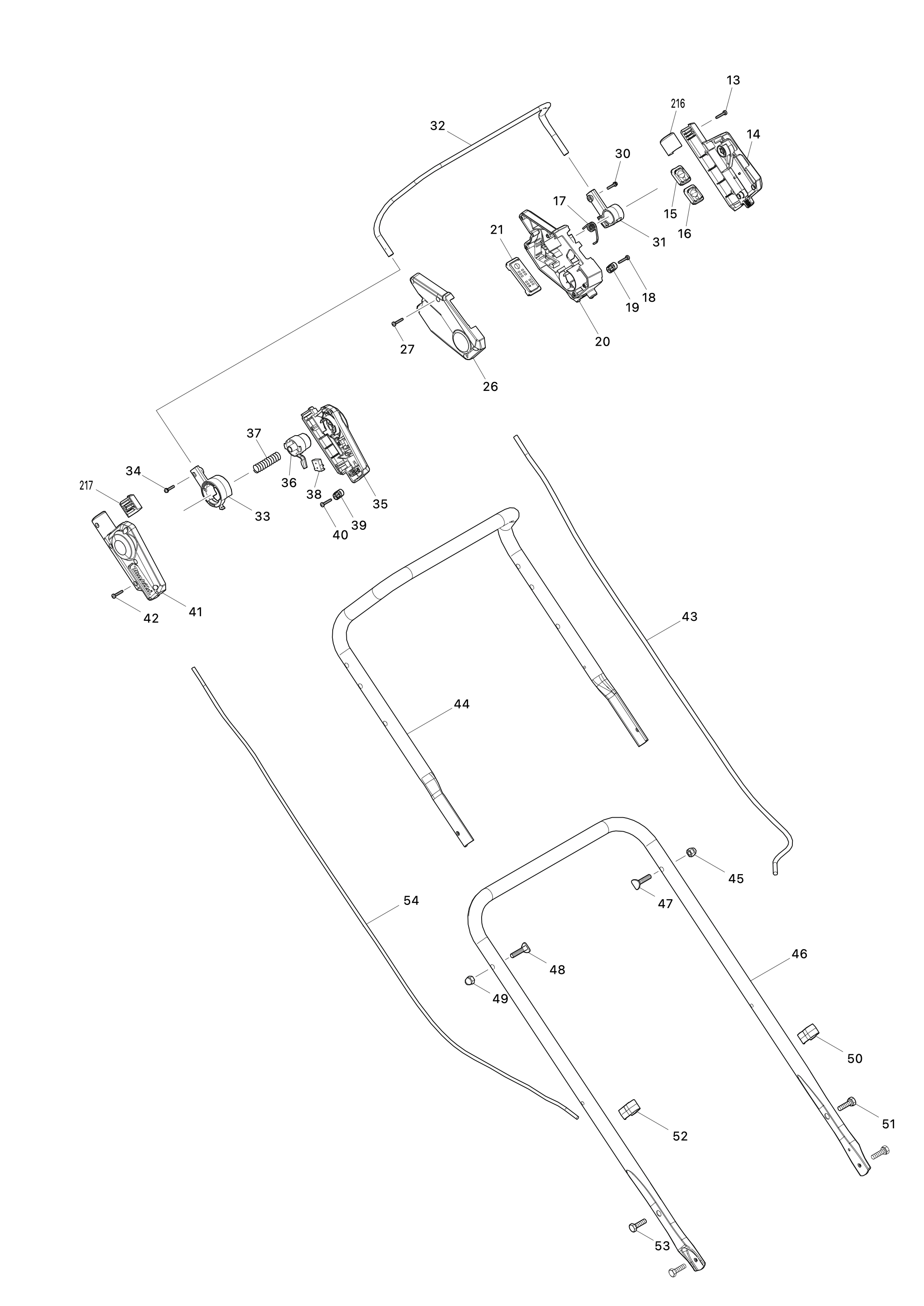 Akku-rasenmäher Dlm534 – Seite 1