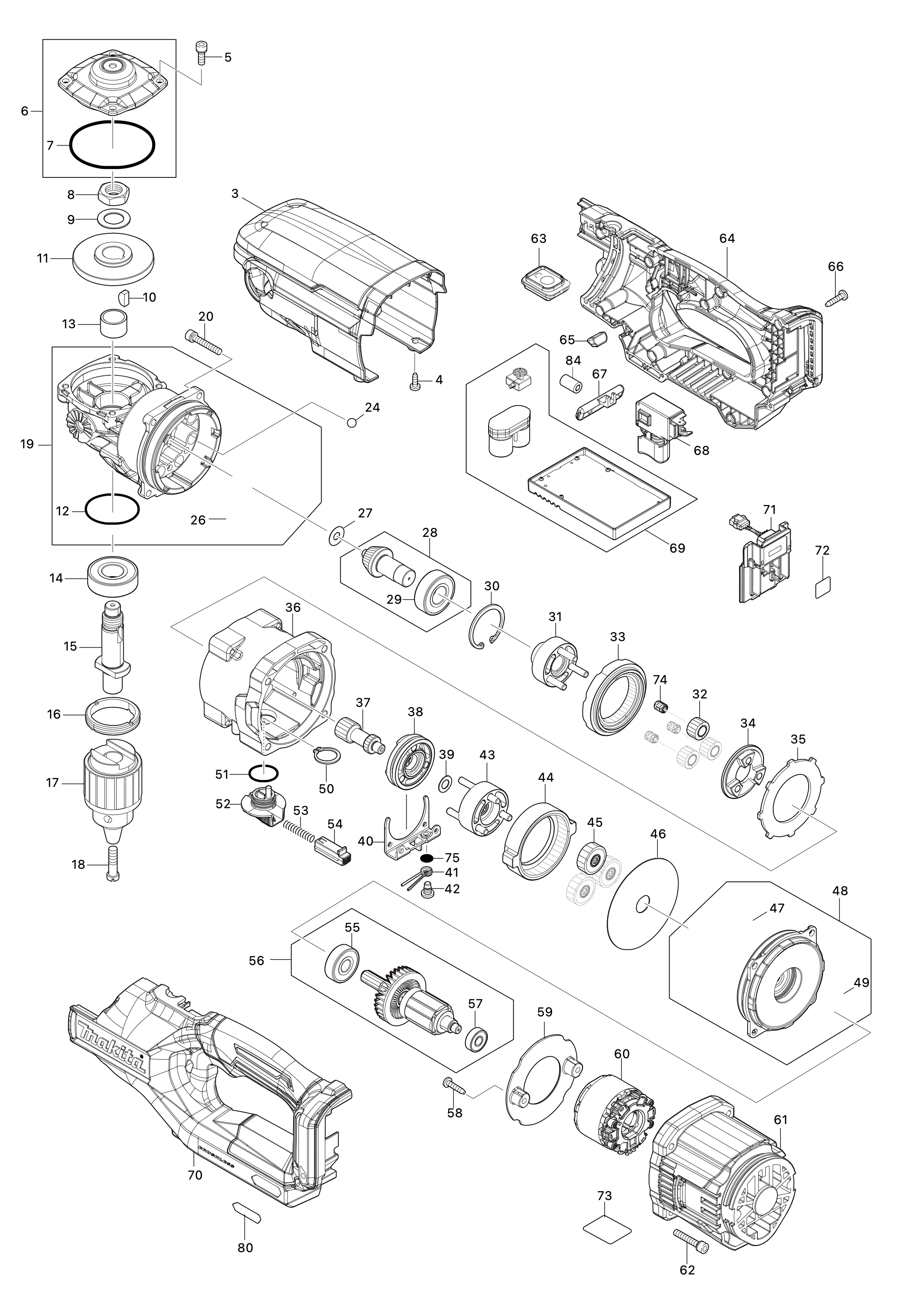 Akku-erdbohrer Dg001g – Seite 1