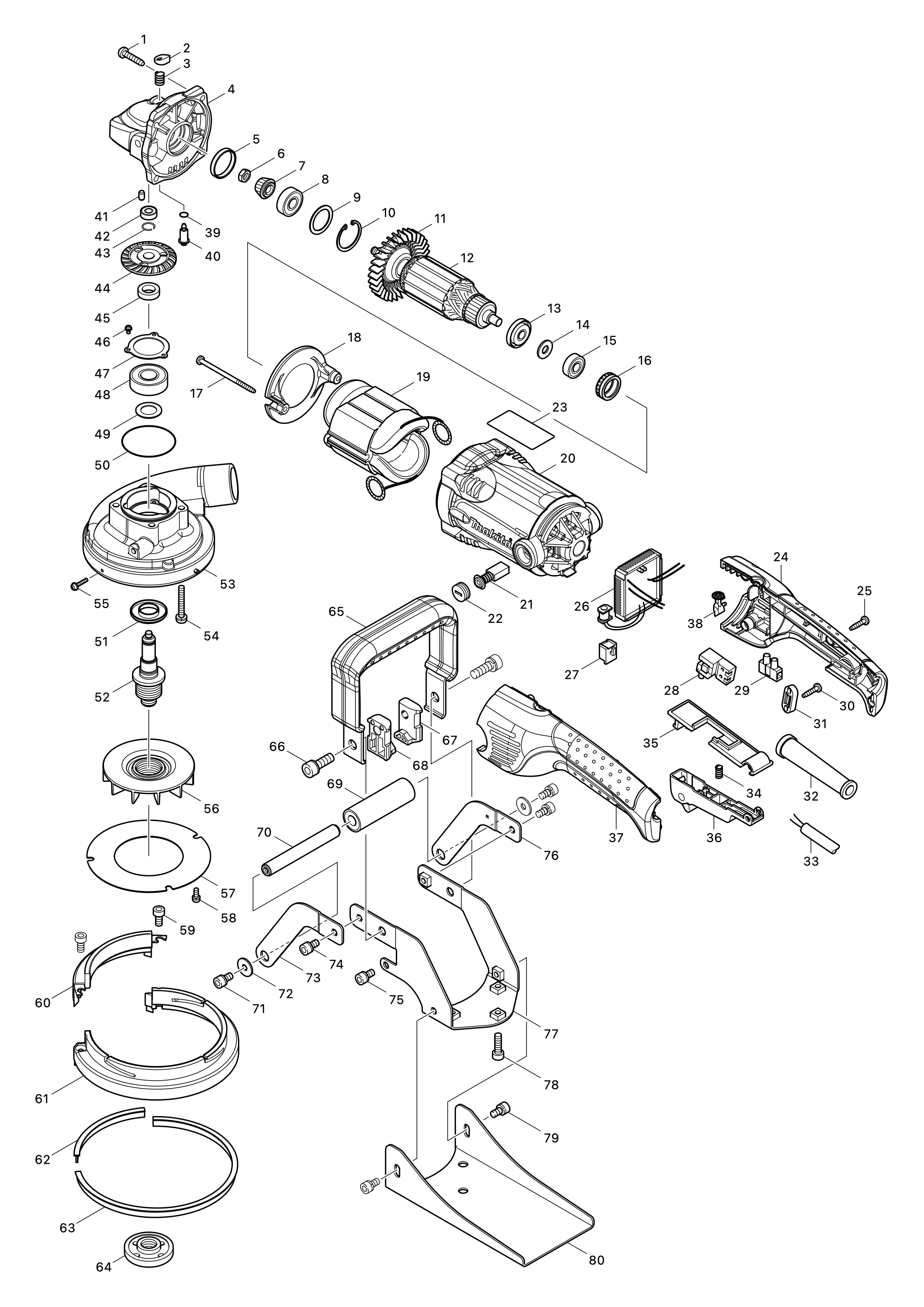 Betonschleifer Pc5001c