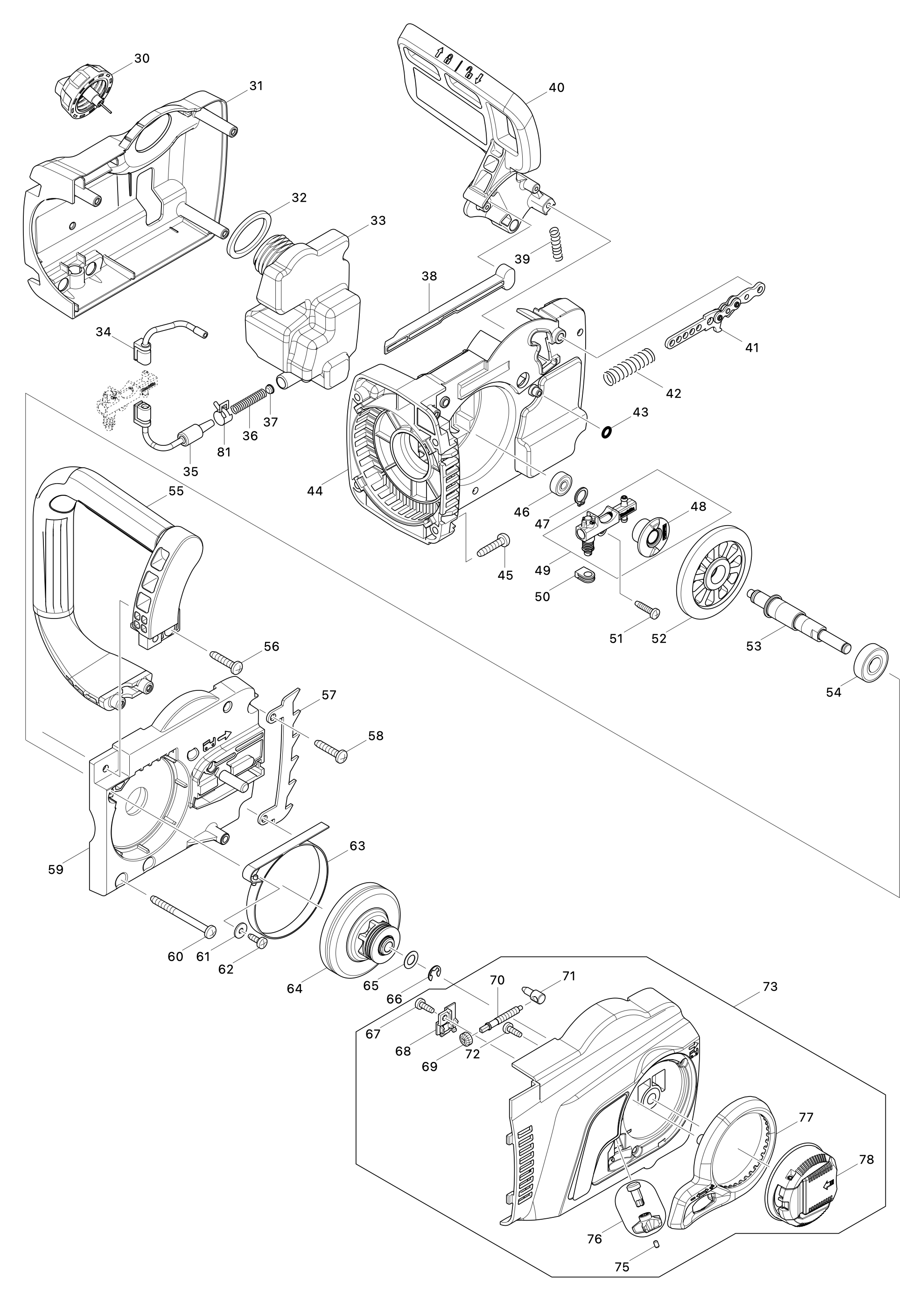 Elektro-kettensäge Uc4051a – Seite 2