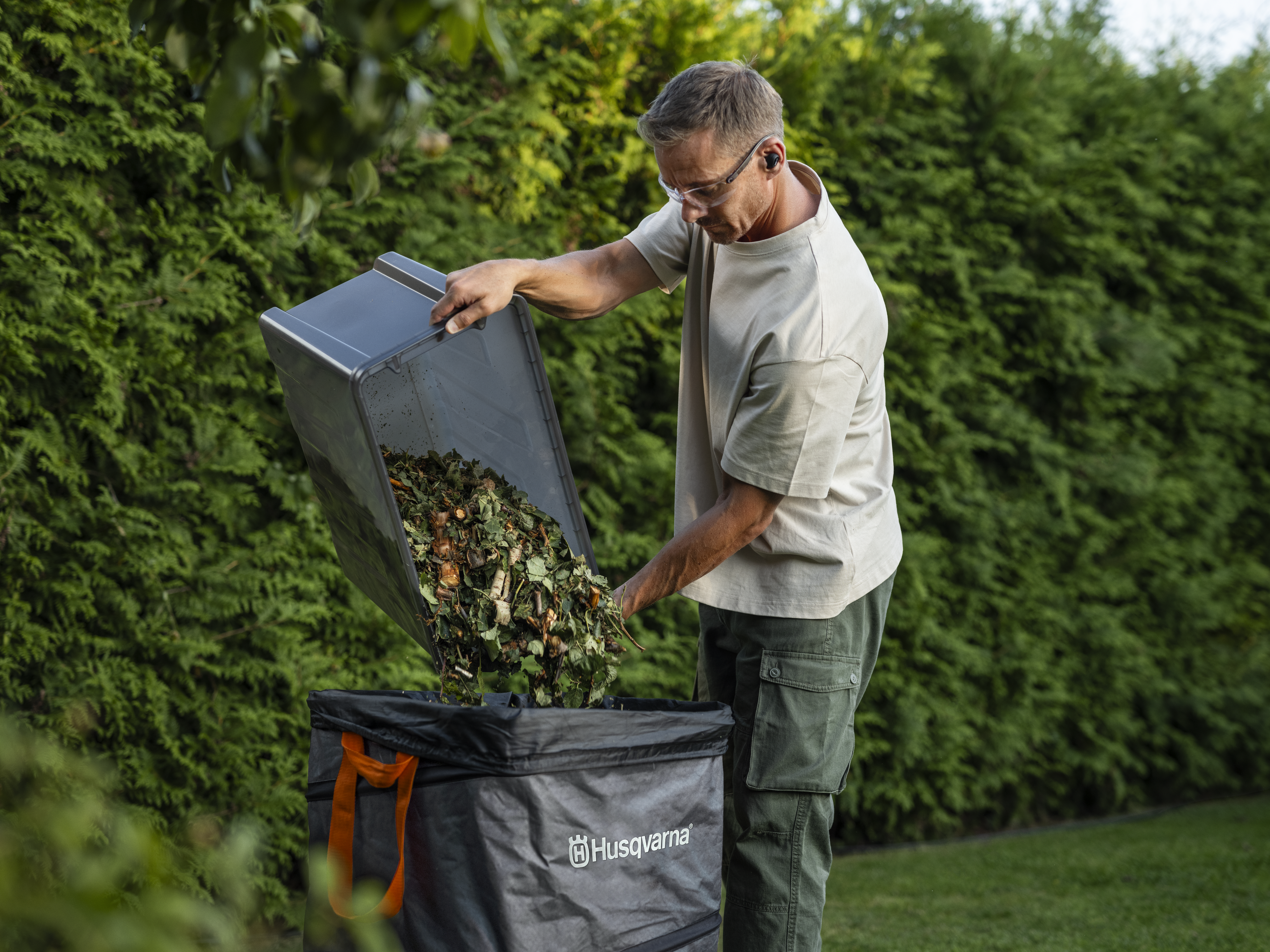 Husqvarna Gartenabfallsack – Storage – Ansicht 2