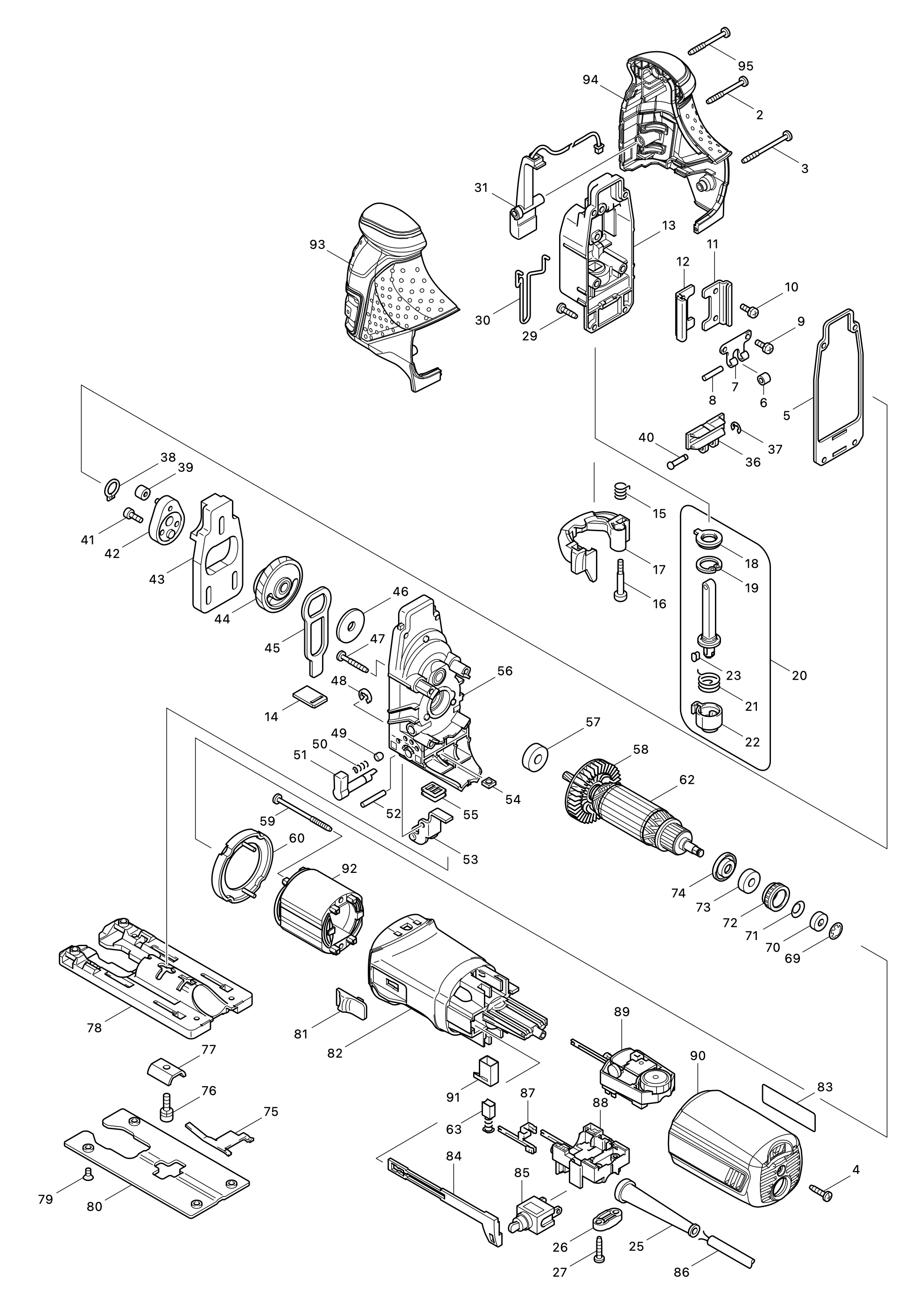 Pendelhubstichsäge 4351fct
