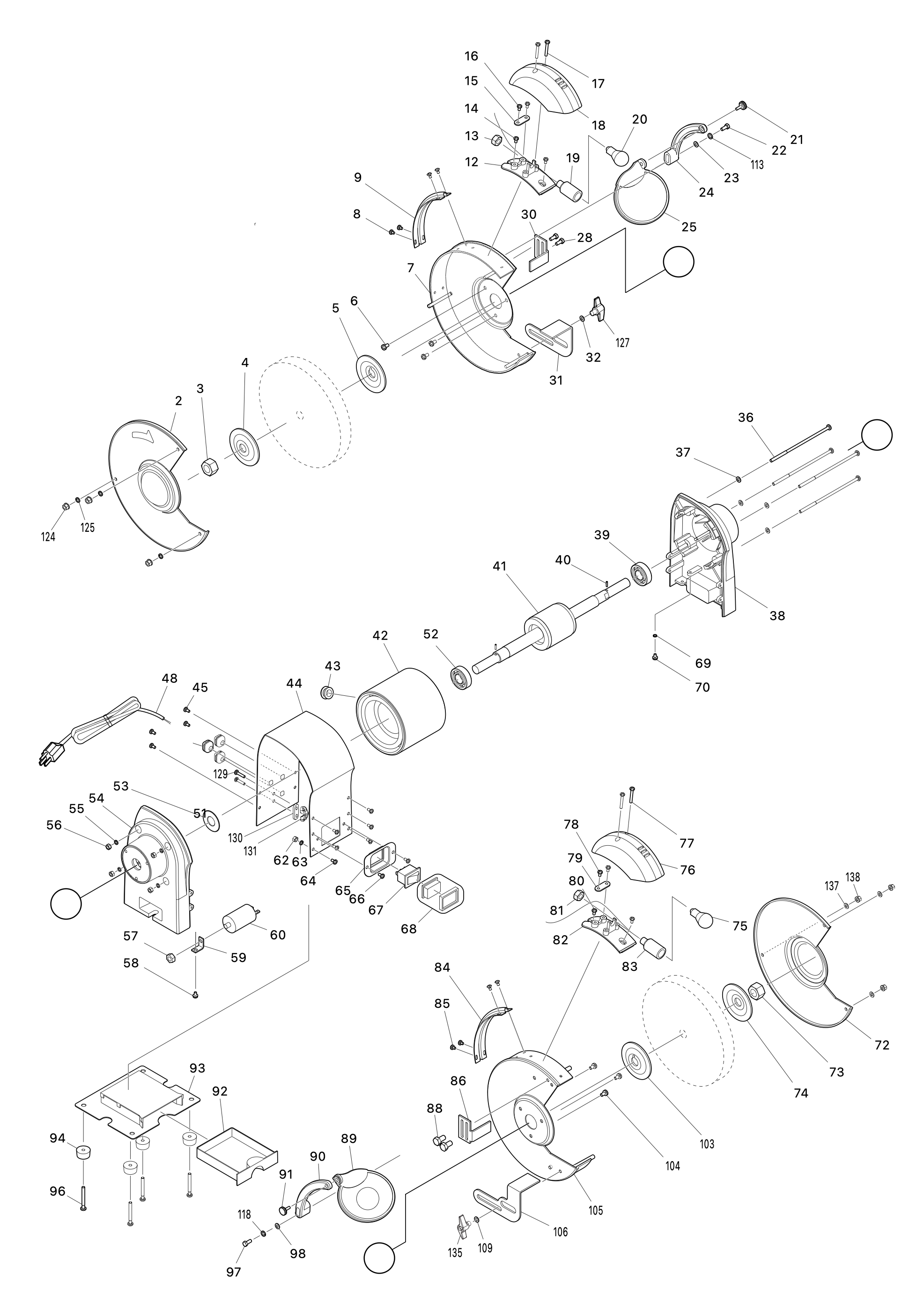 Doppelschleifbock Gb602