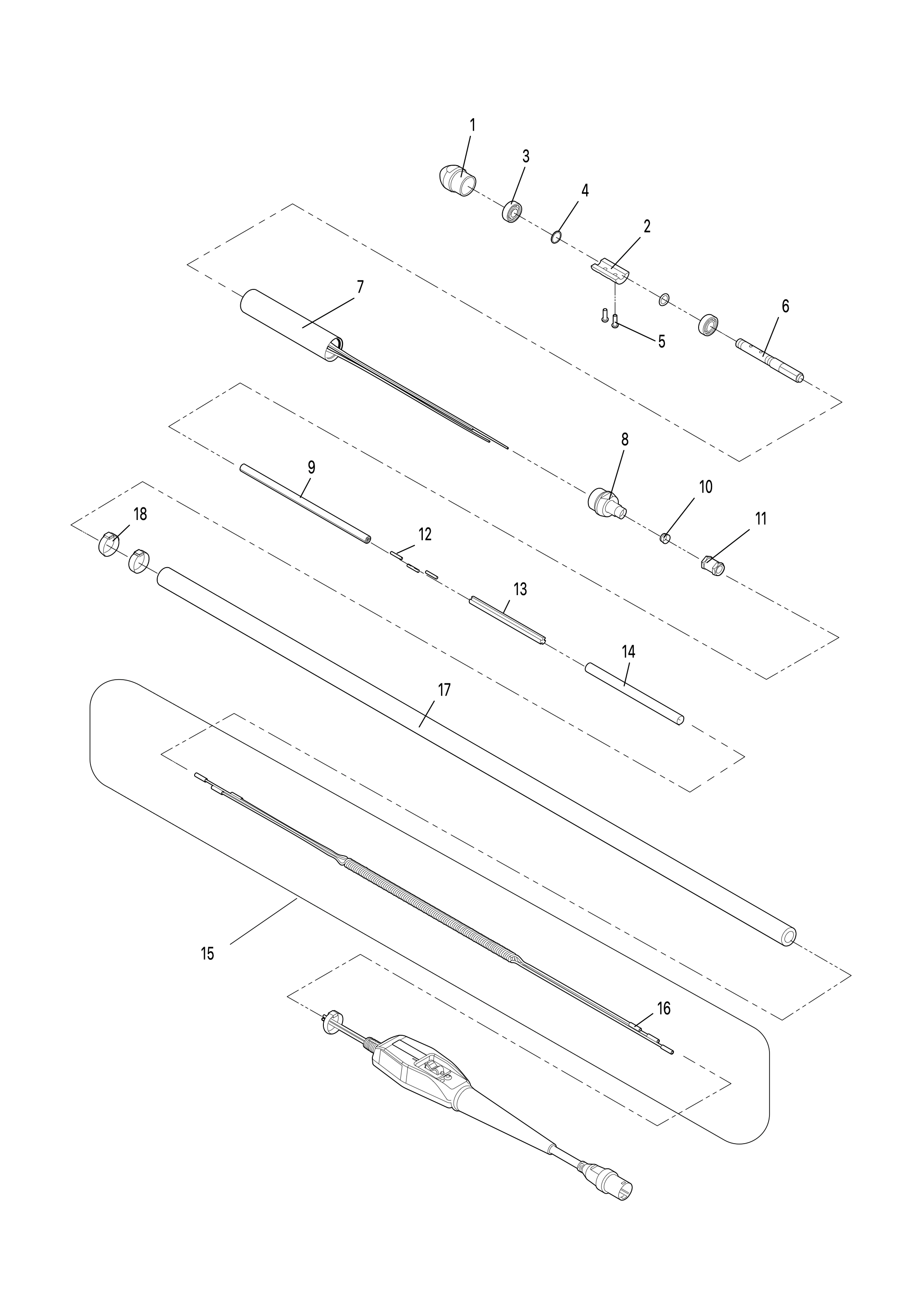 Akku-betonverdichter Vr002c – Seite 1