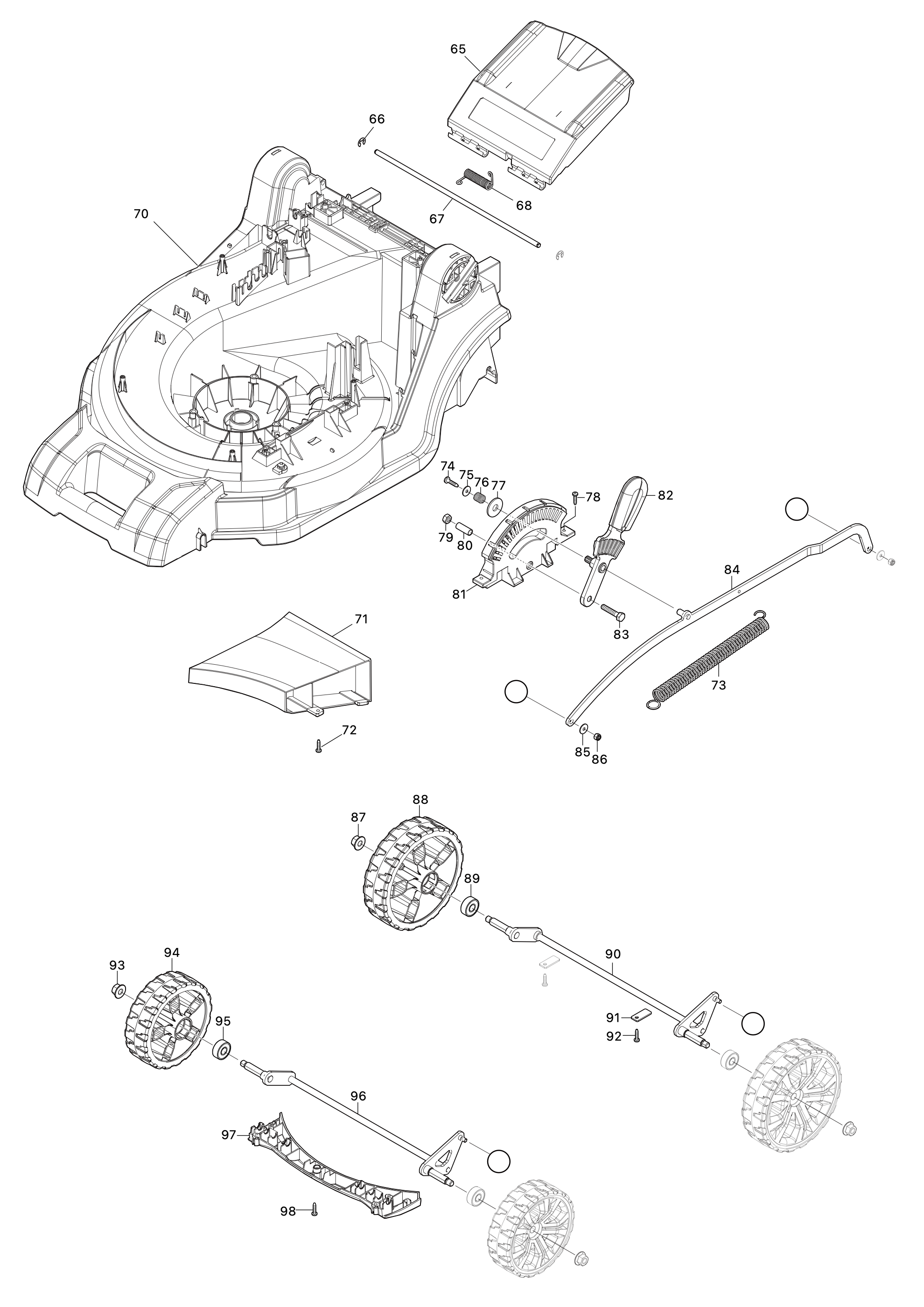 Akku-rasenmäher Dlm432 – Seite 3