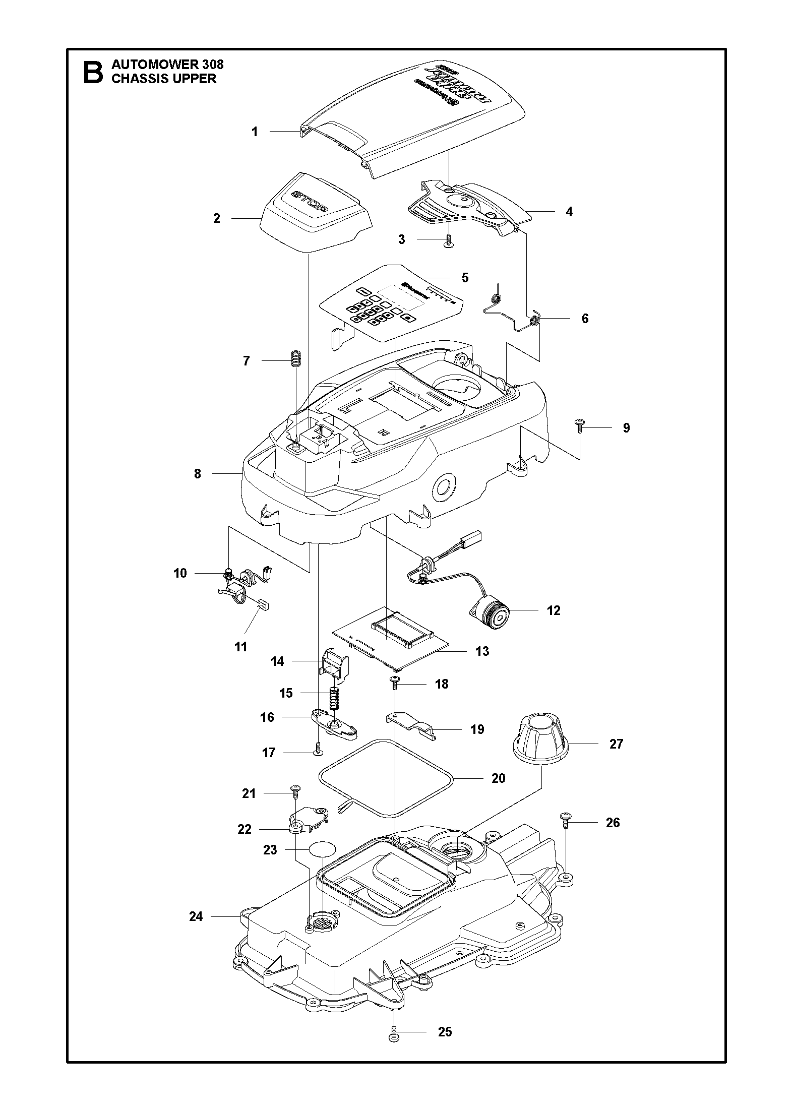 Oberes Chassis