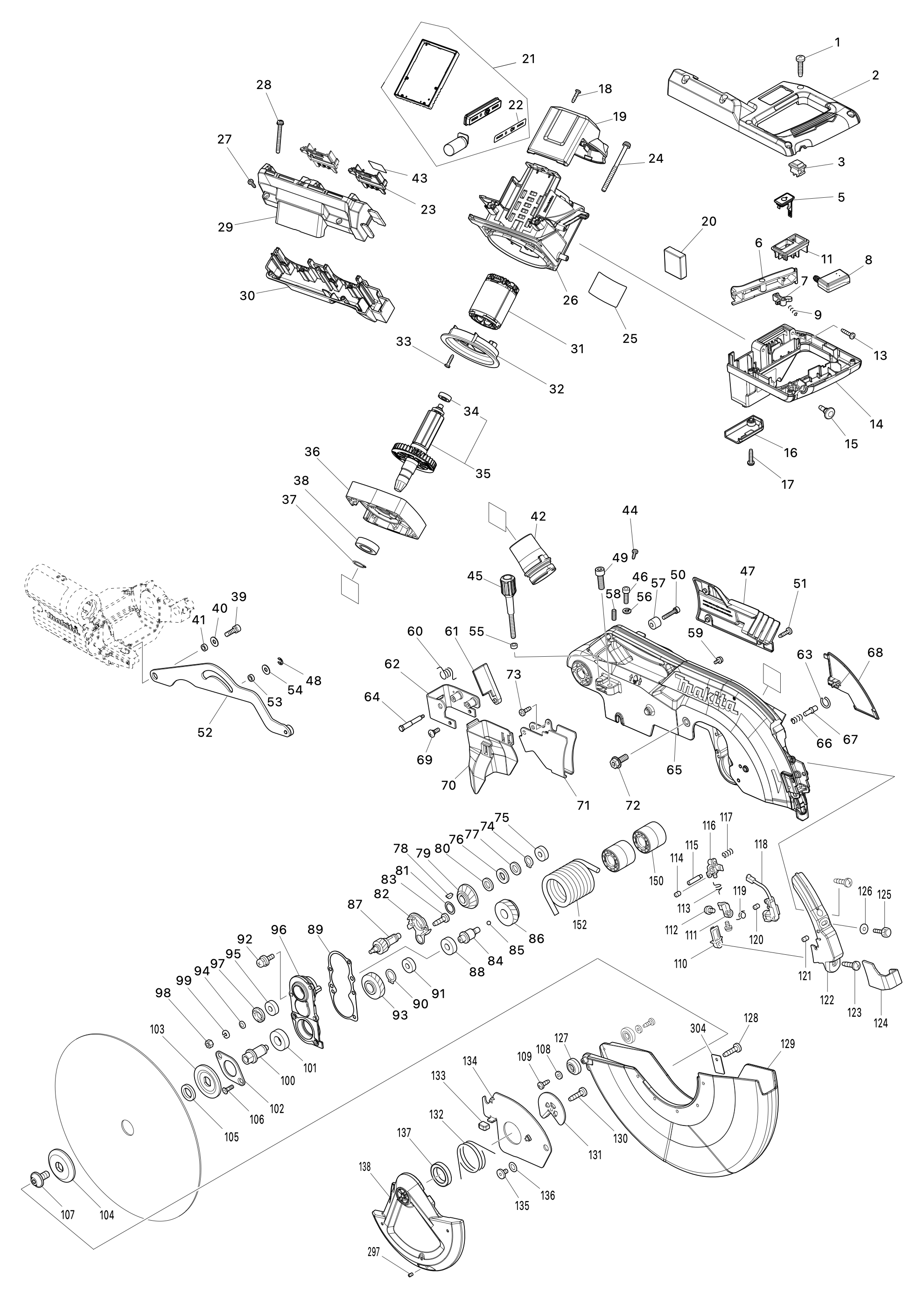 Akku-kapp- und Gehrungssäge Dls211 – Seite 1